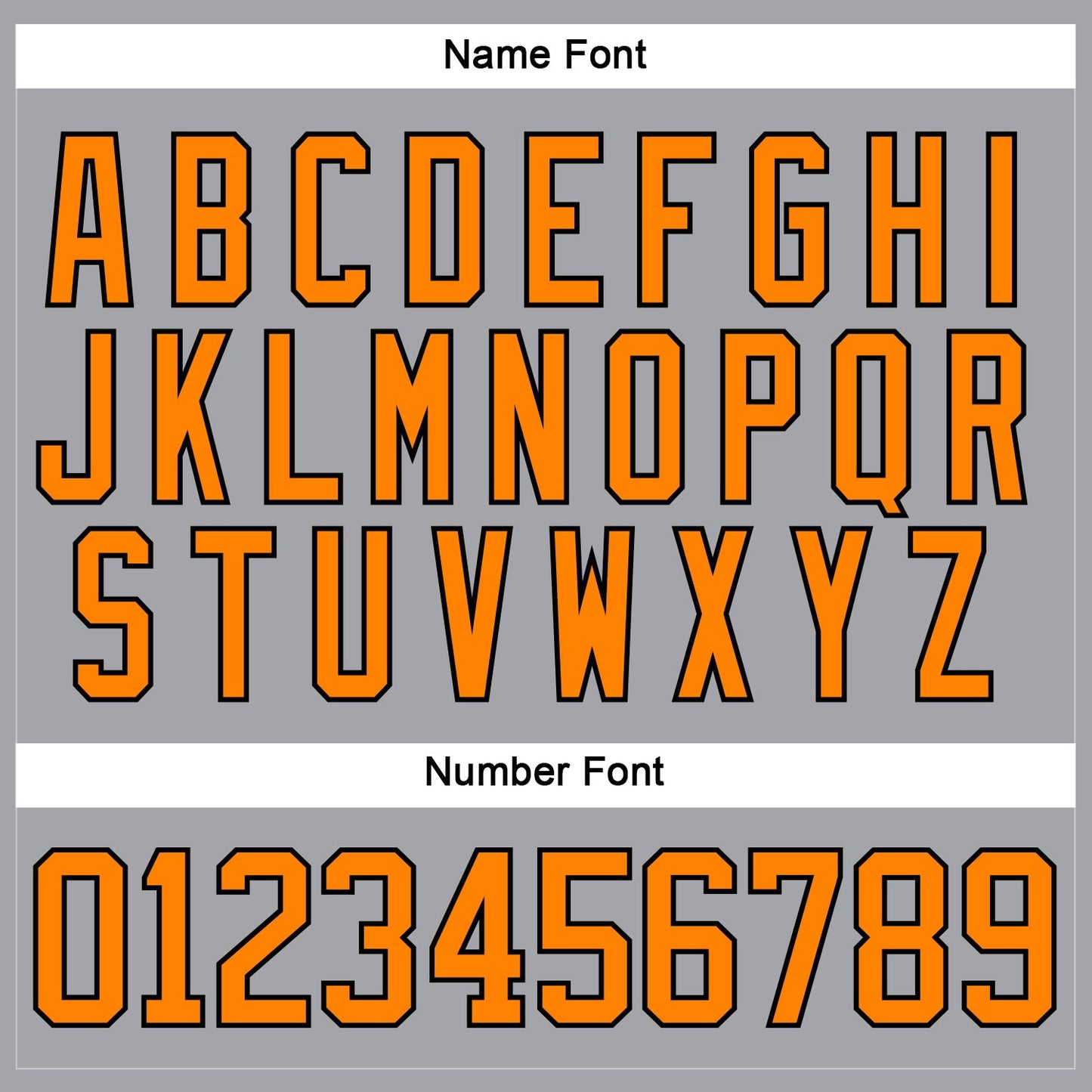 Custom Gray Bay Orange-Black Hockey Lace Neck Jersey view 5