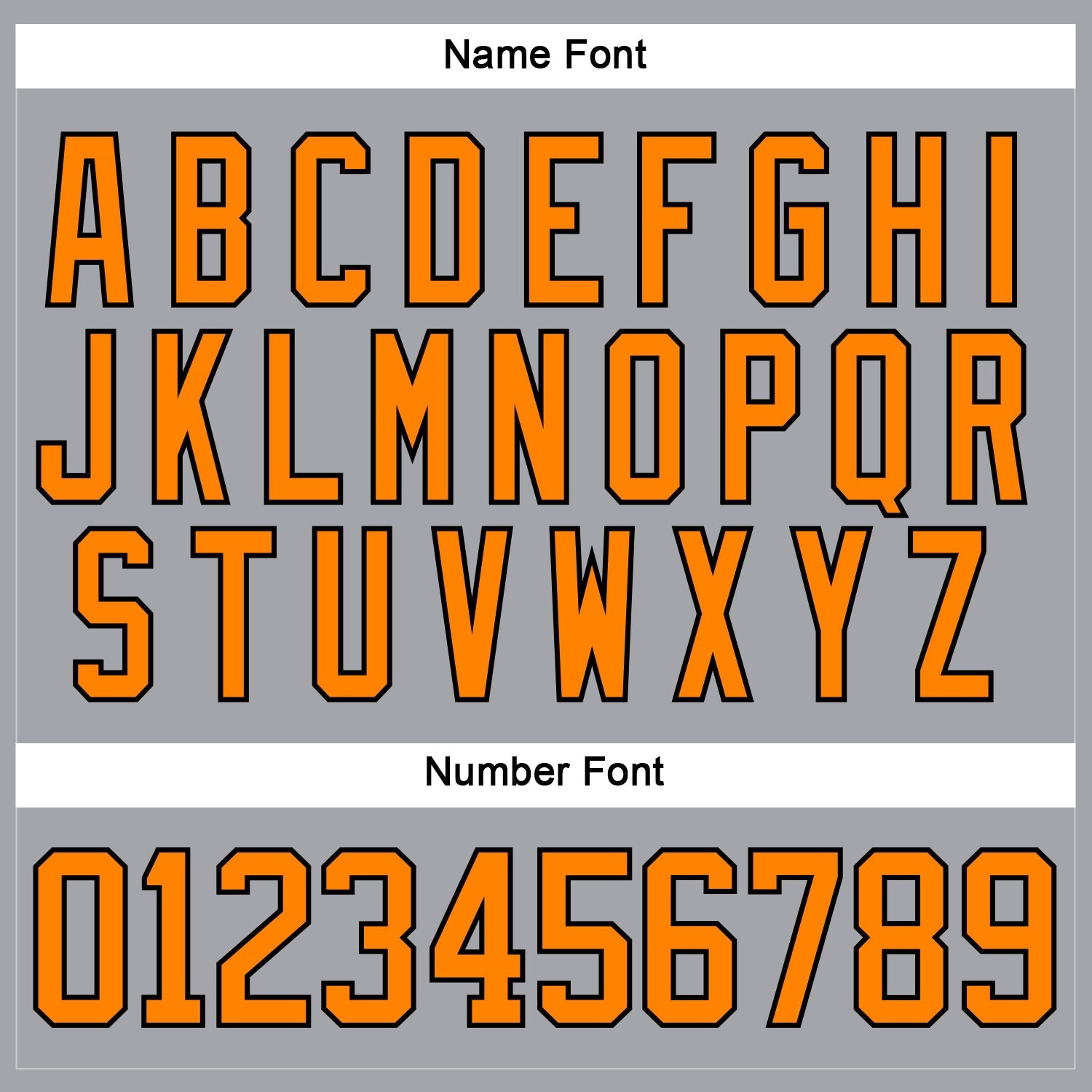 Custom Gray Bay Orange-Black Hockey Lace Neck Jersey view 5