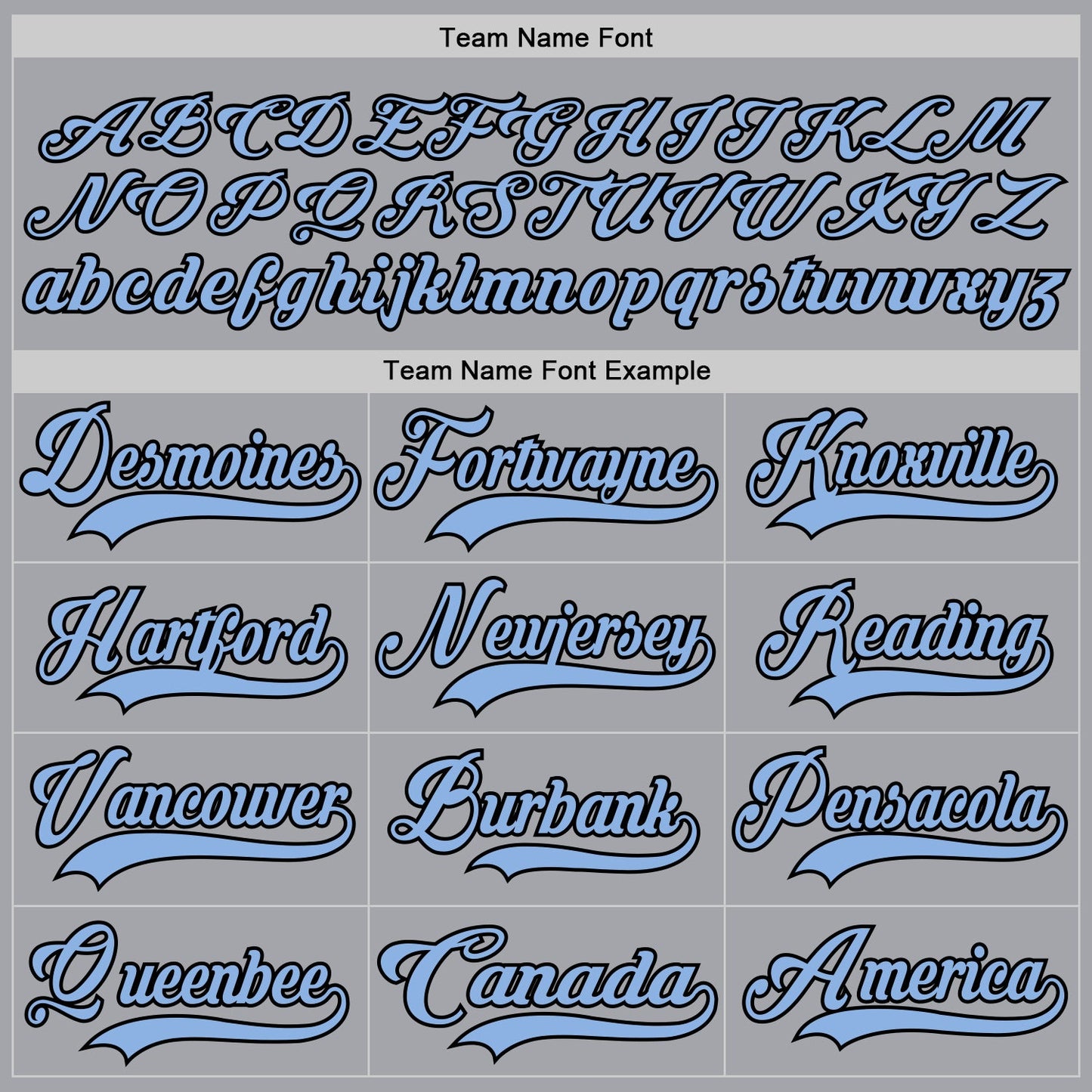 Custom Gray Light Blue-Black Hockey Lace Neck Jersey view 4