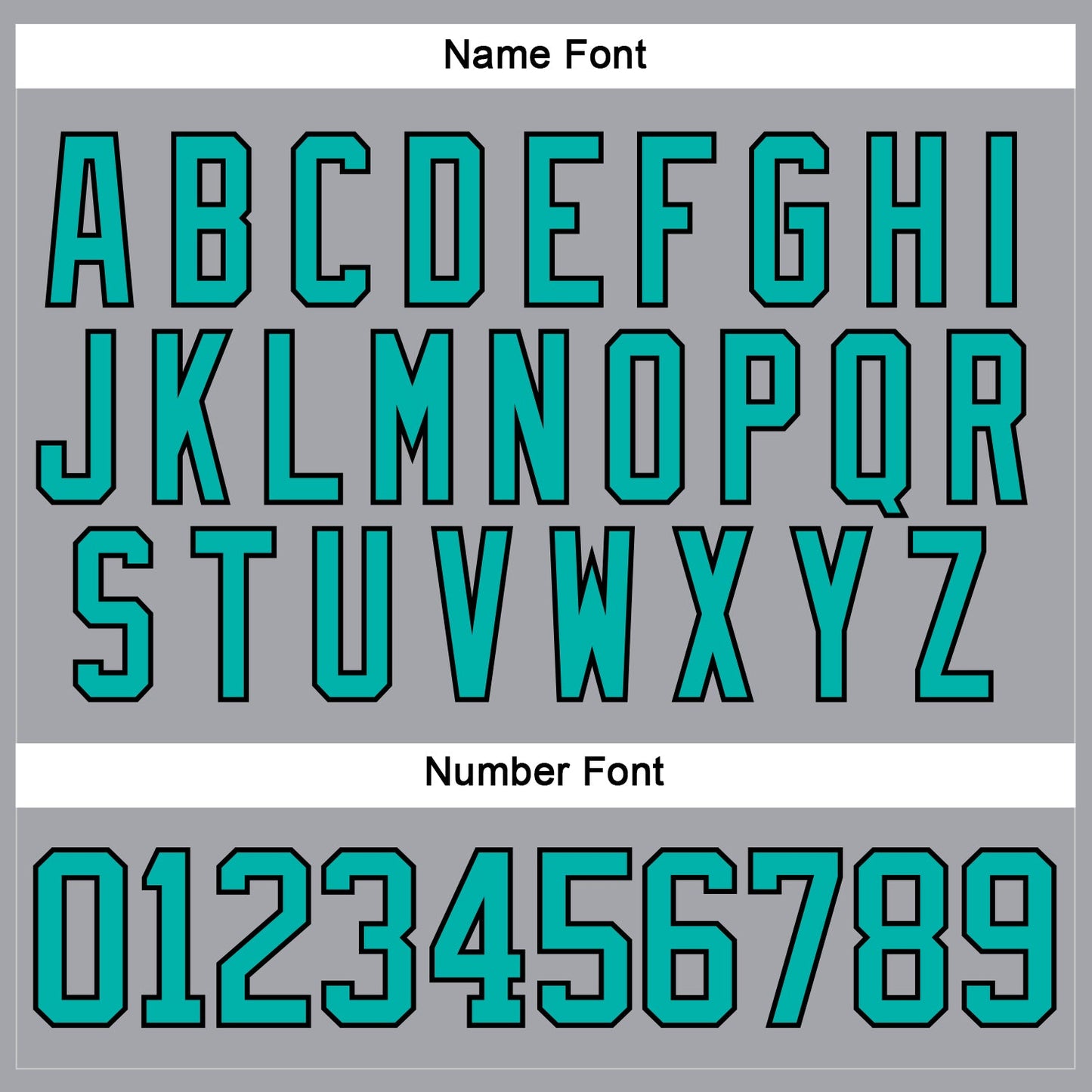 Custom Gray Aqua-Black Hockey Lace Neck Jersey view 5