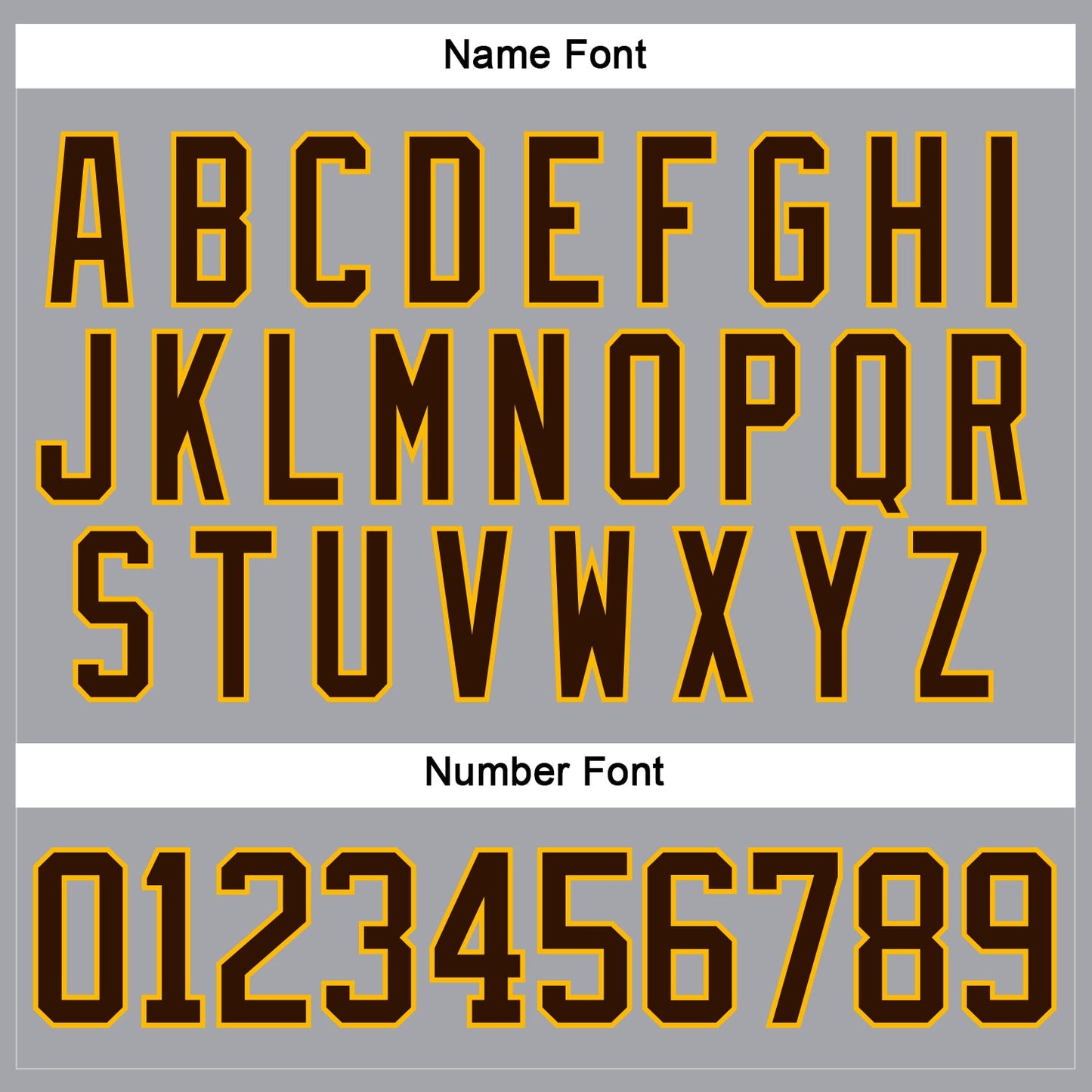 Custom Gray Brown-Gold Hockey Lace Neck Jersey view 5