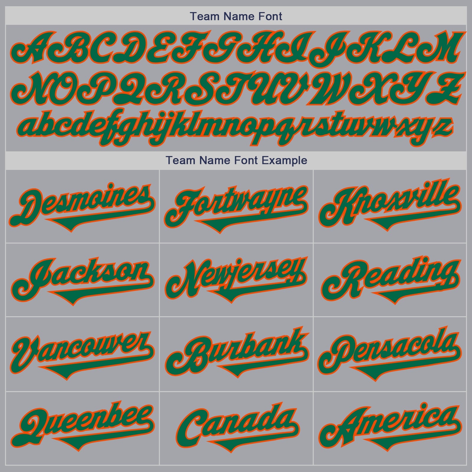 Custom Gray Kelly Green-Orange Authentic Baseball Jersey view 4