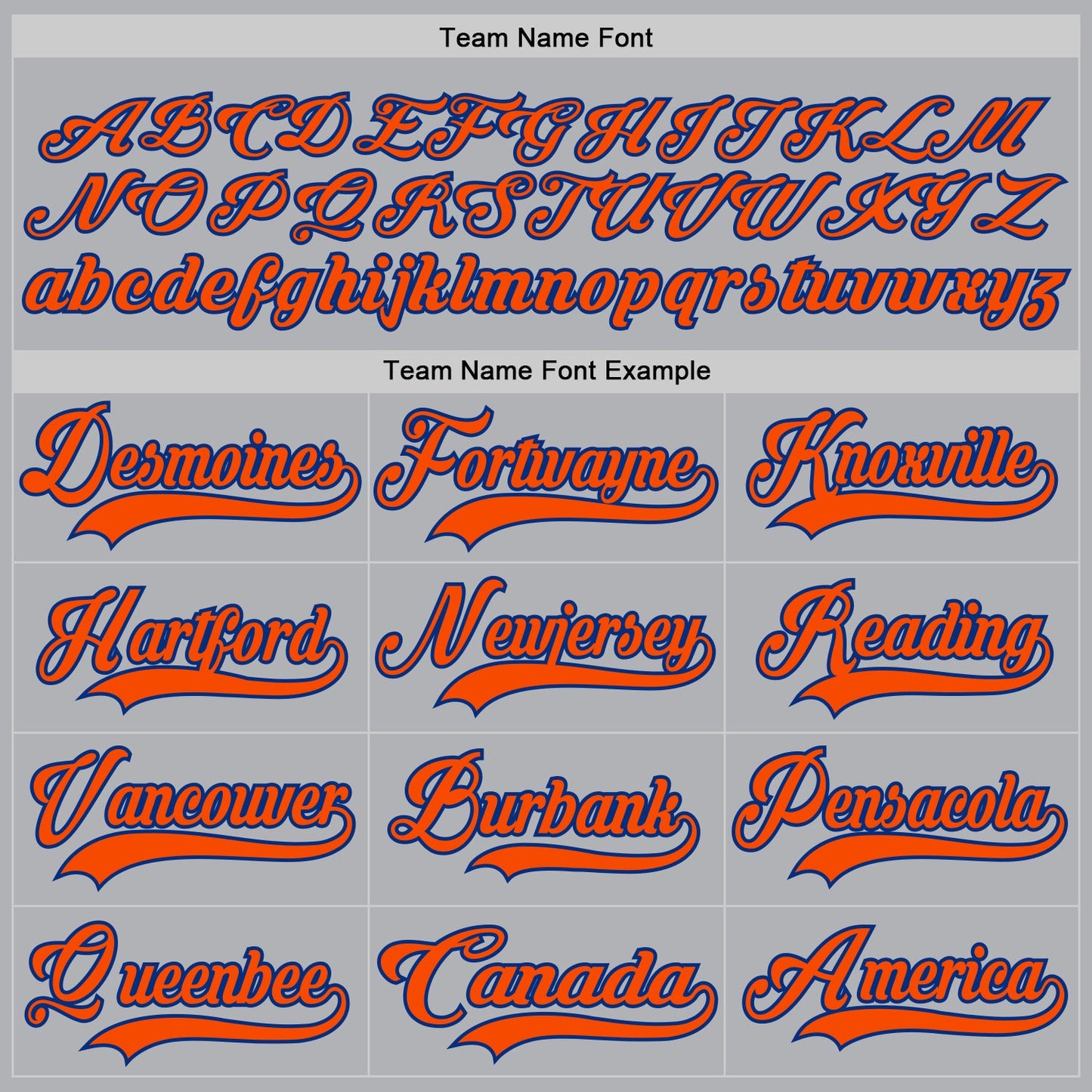 Custom Gray Orange-Royal Hockey Jersey view 4