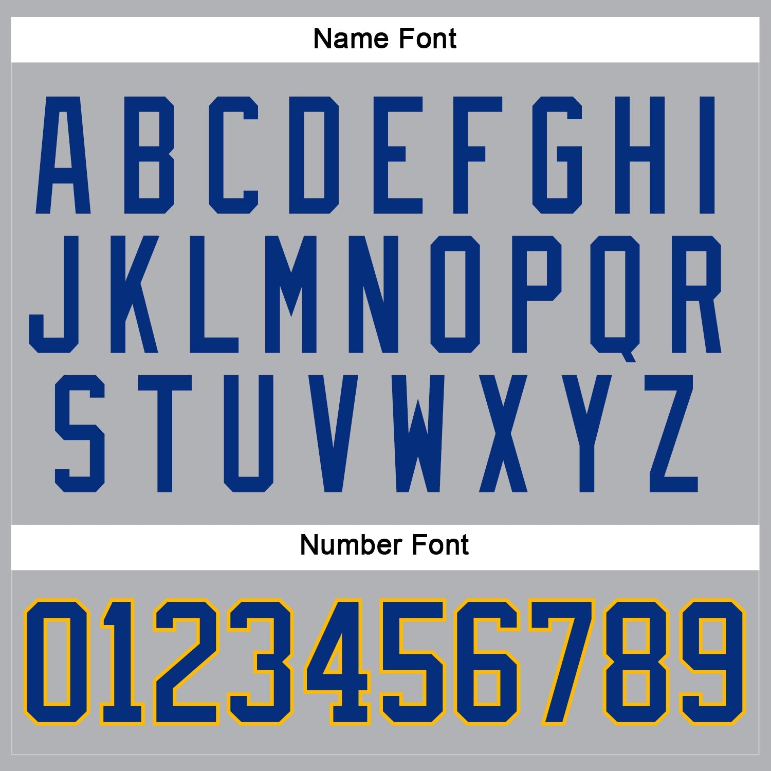 Custom Gray Royal-Gold Hockey Jersey view 5