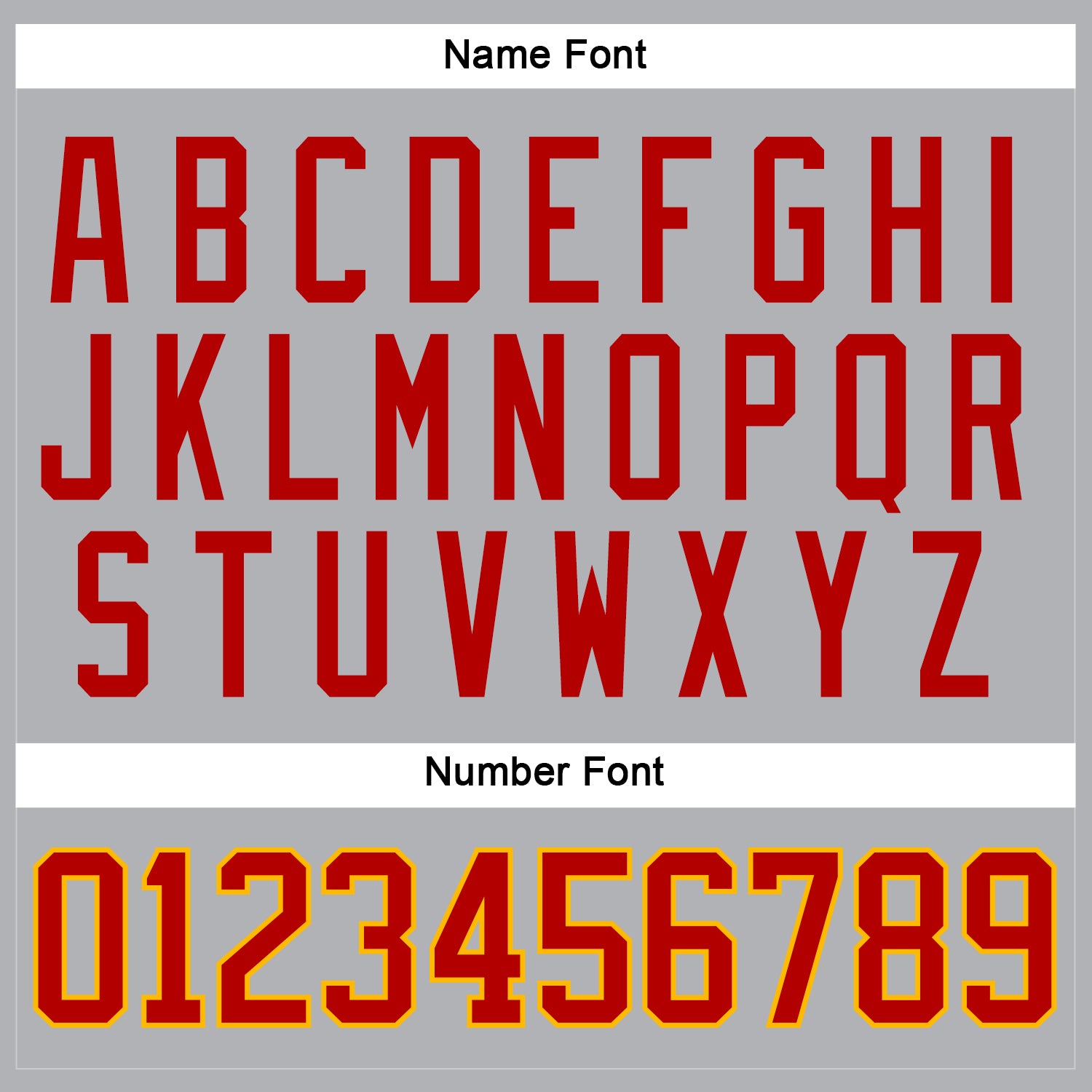 Custom Gray Red-Gold Hockey Jersey view 5