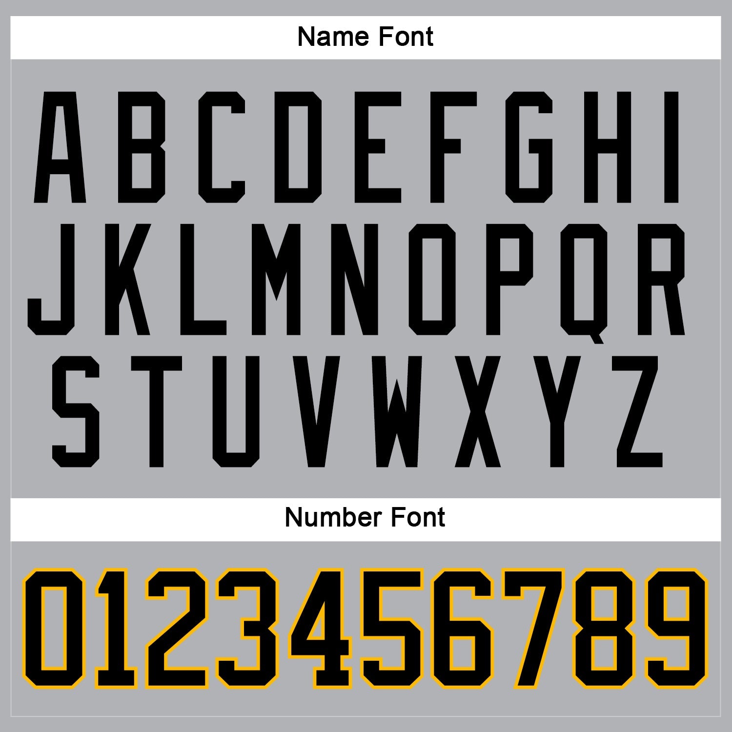 Custom Gray Black-Gold Hockey Jersey view 5