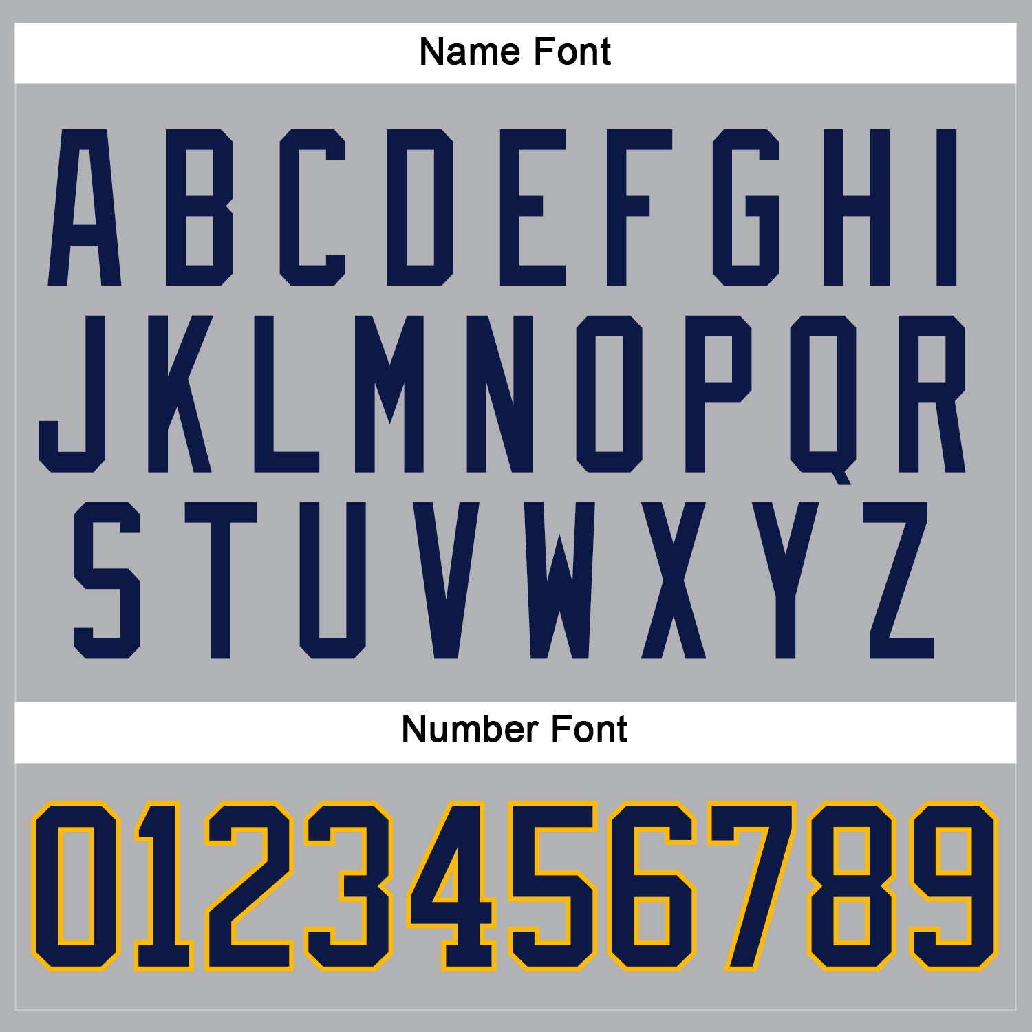 Custom Gray Navy-Gold Hockey Jersey view 5