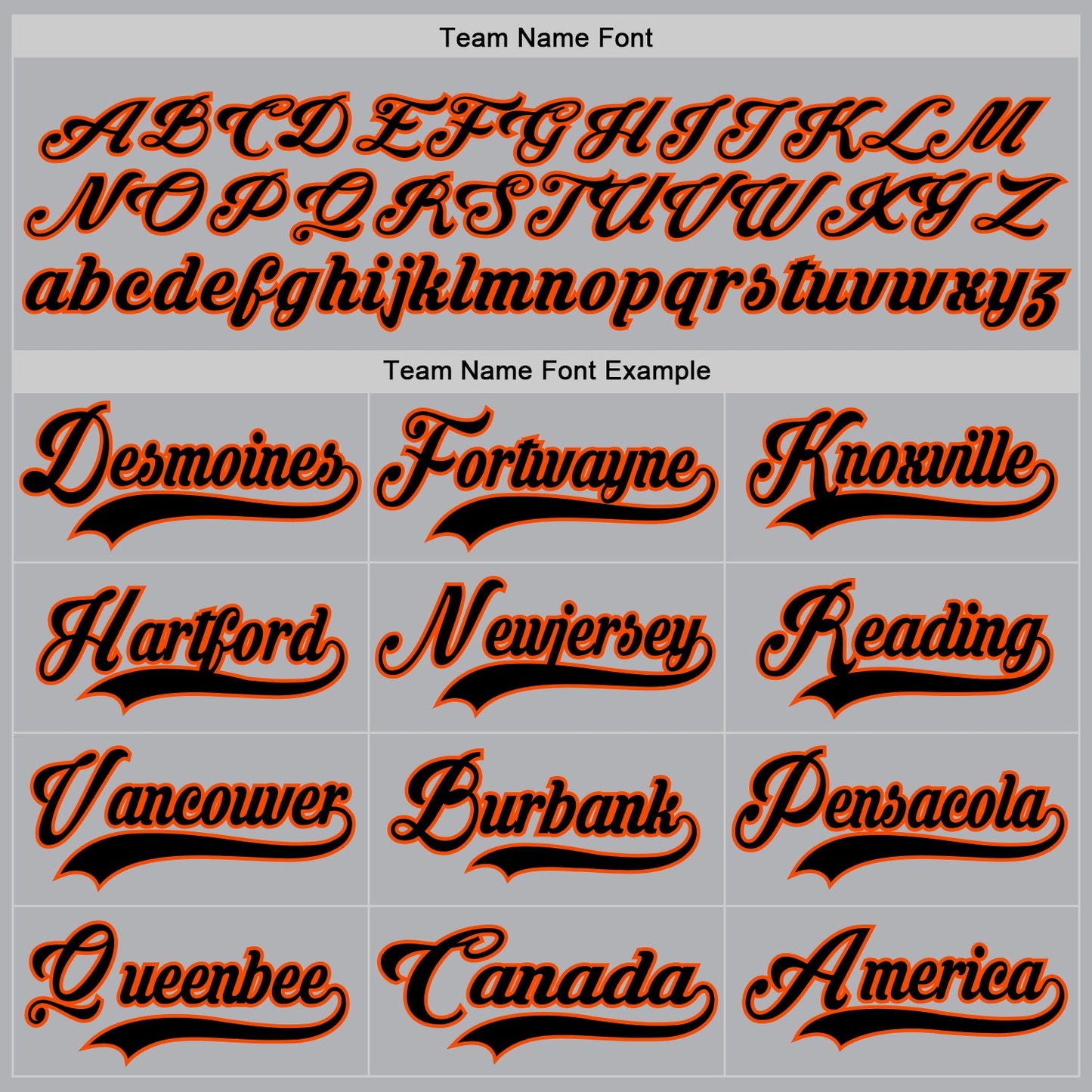 Custom Gray Black-Orange Hockey Jersey view 4