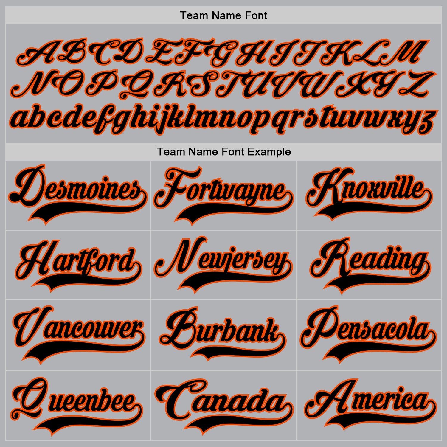 Custom Gray Black-Orange Hockey Jersey view 4