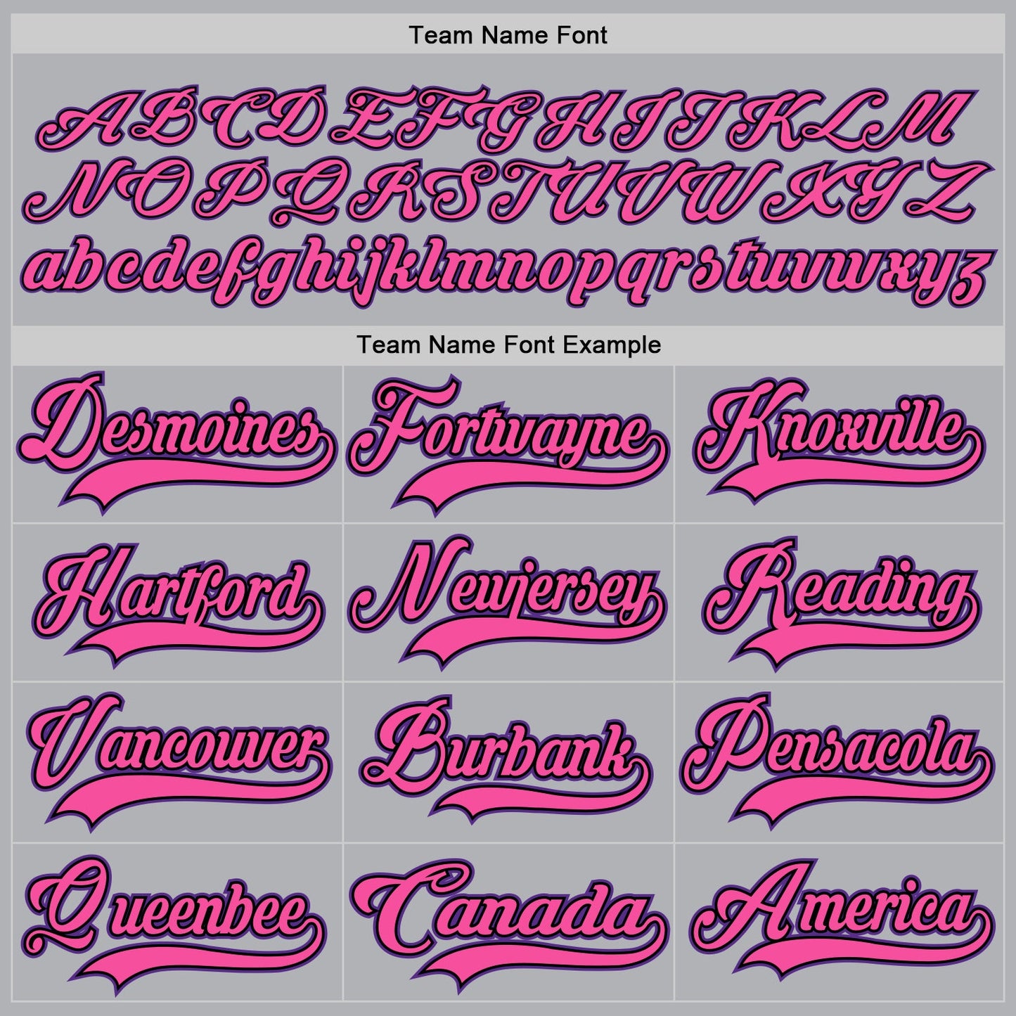 Custom Gray Purple Black-Pink Hockey Jersey view 4