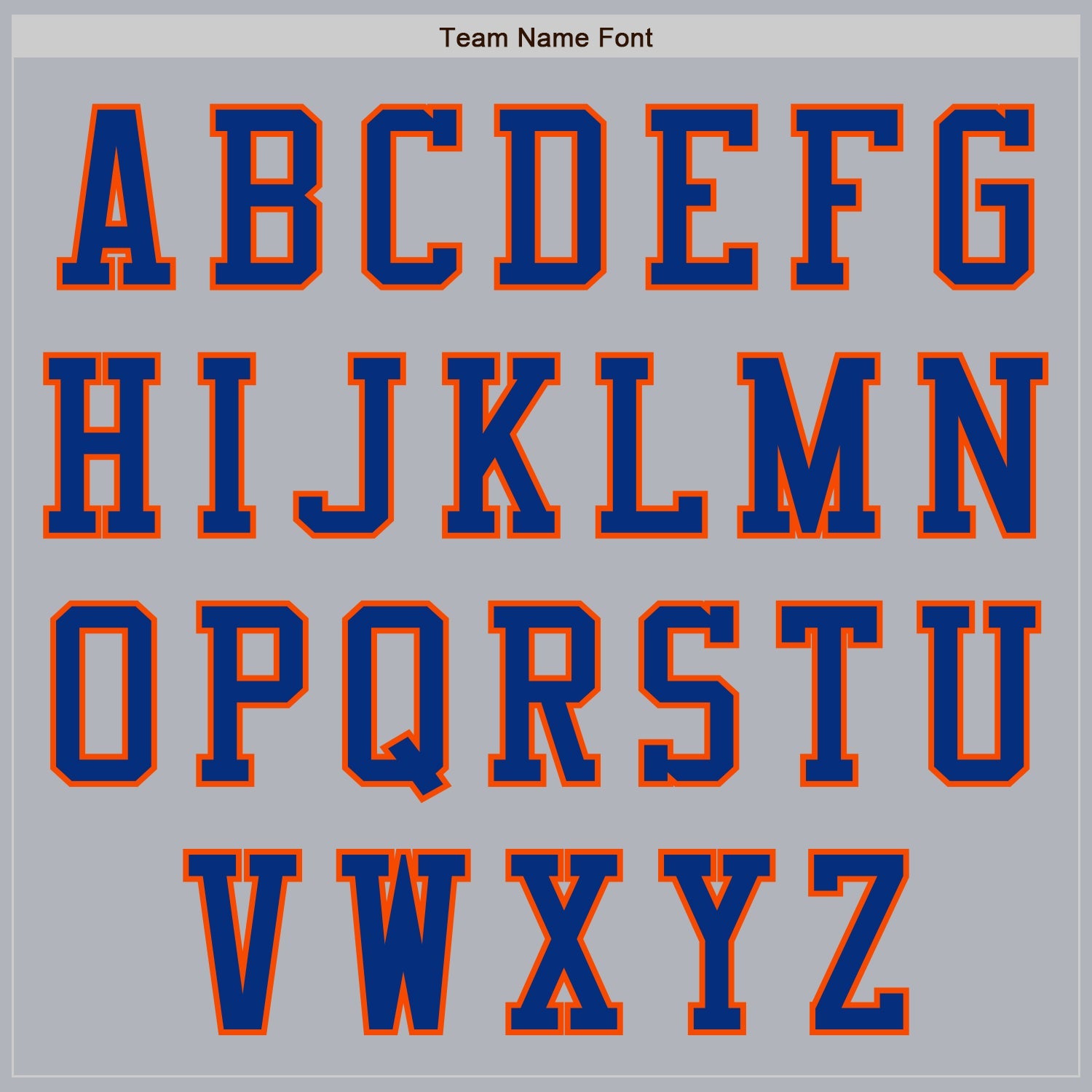 Custom Gray Royal-Orange Authentic Baseball Jersey view 3