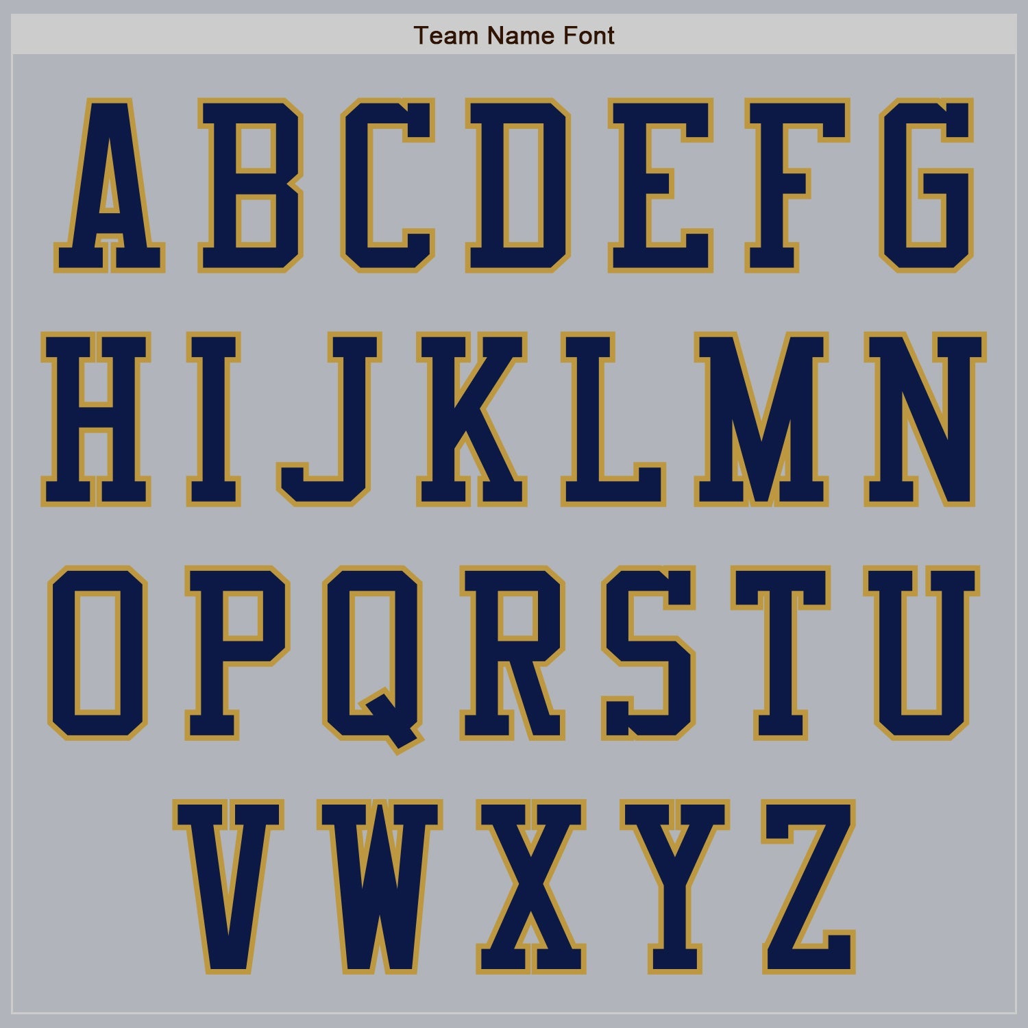 Custom Gray Navy-Old Gold Authentic Baseball Jersey view 3
