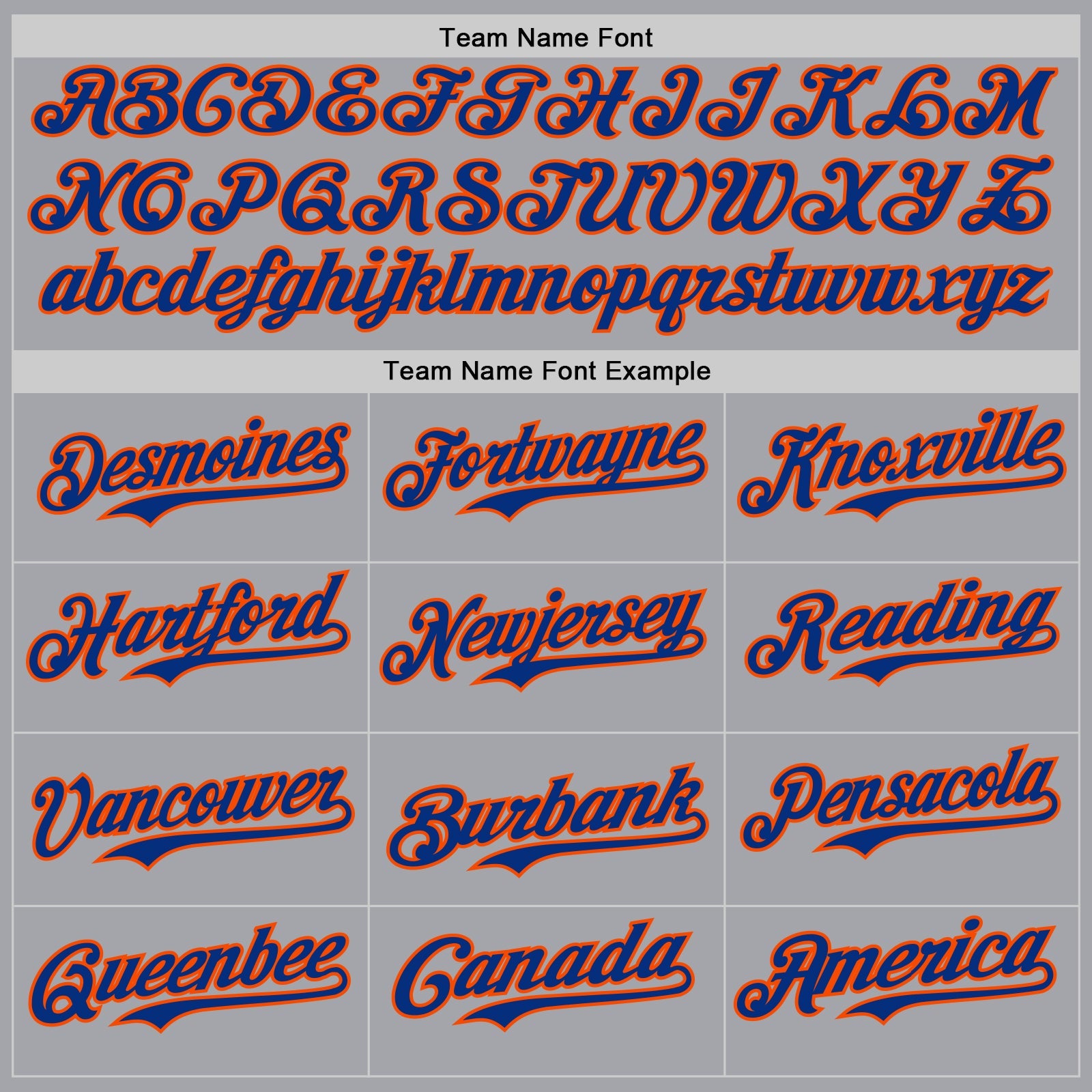 Custom Gray White Orange-Royal Authentic Baseball Jersey view 4