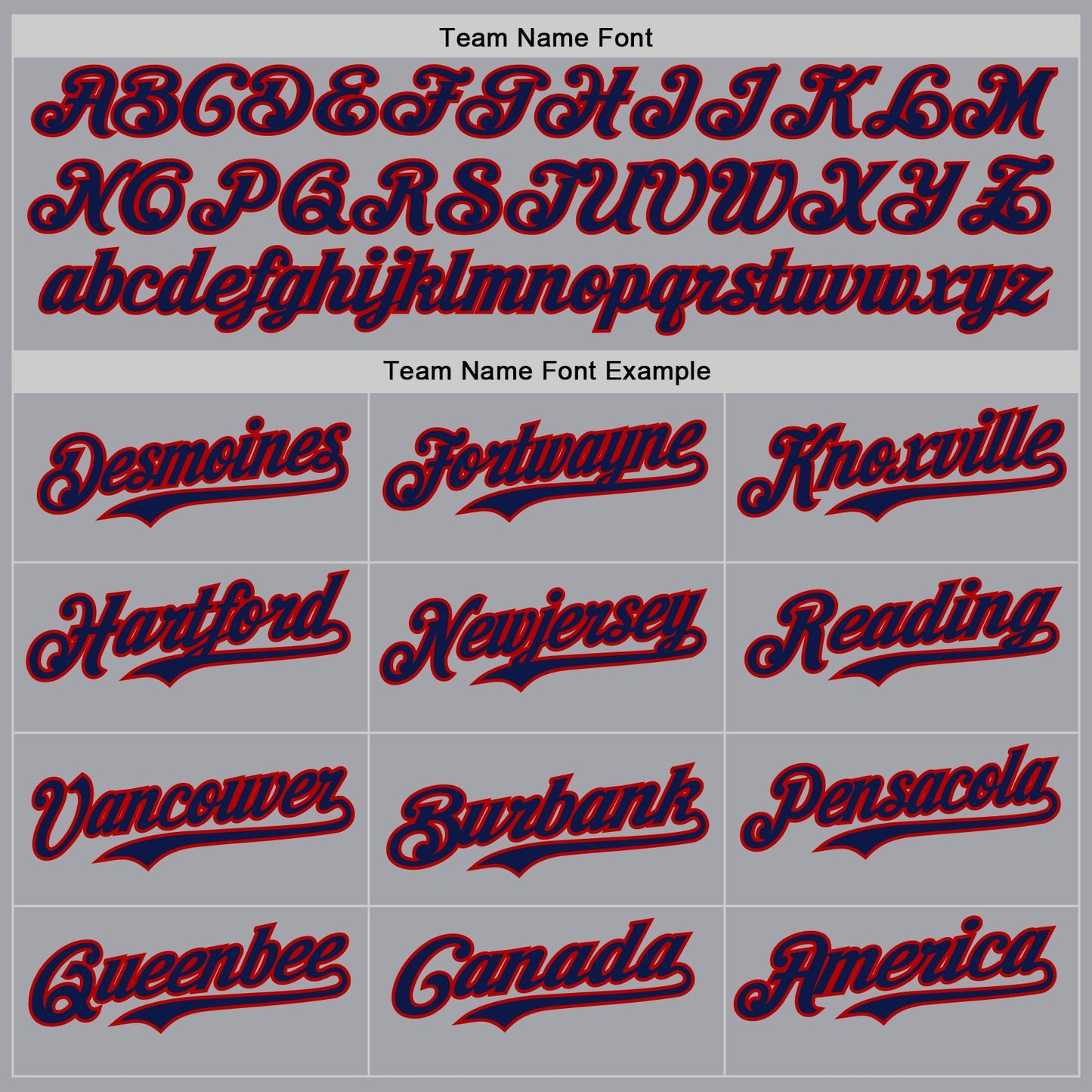Custom Gray Navy-Red Authentic Baseball Jersey view 4