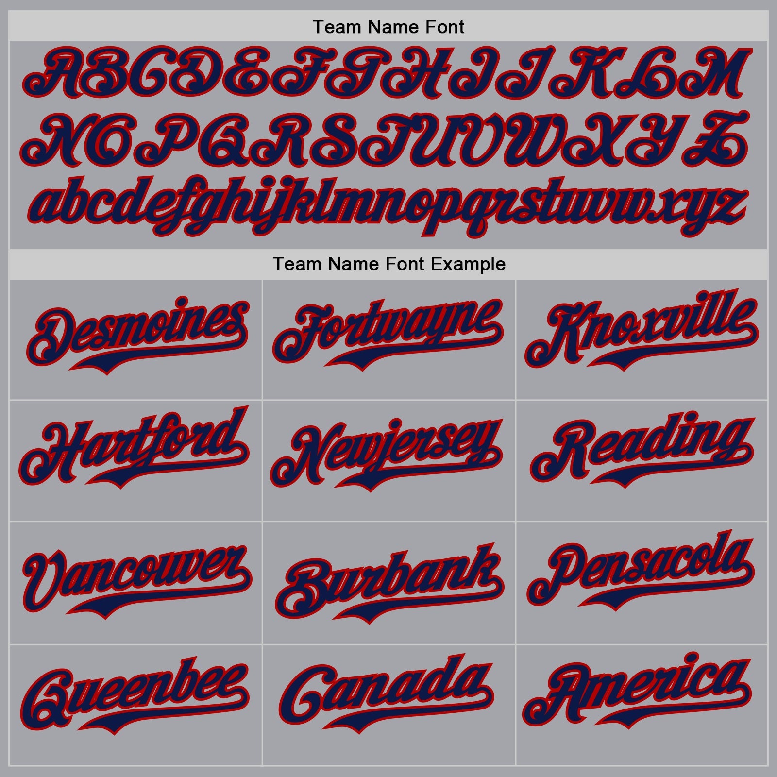 Custom Gray Navy-Red Authentic Baseball Jersey view 4