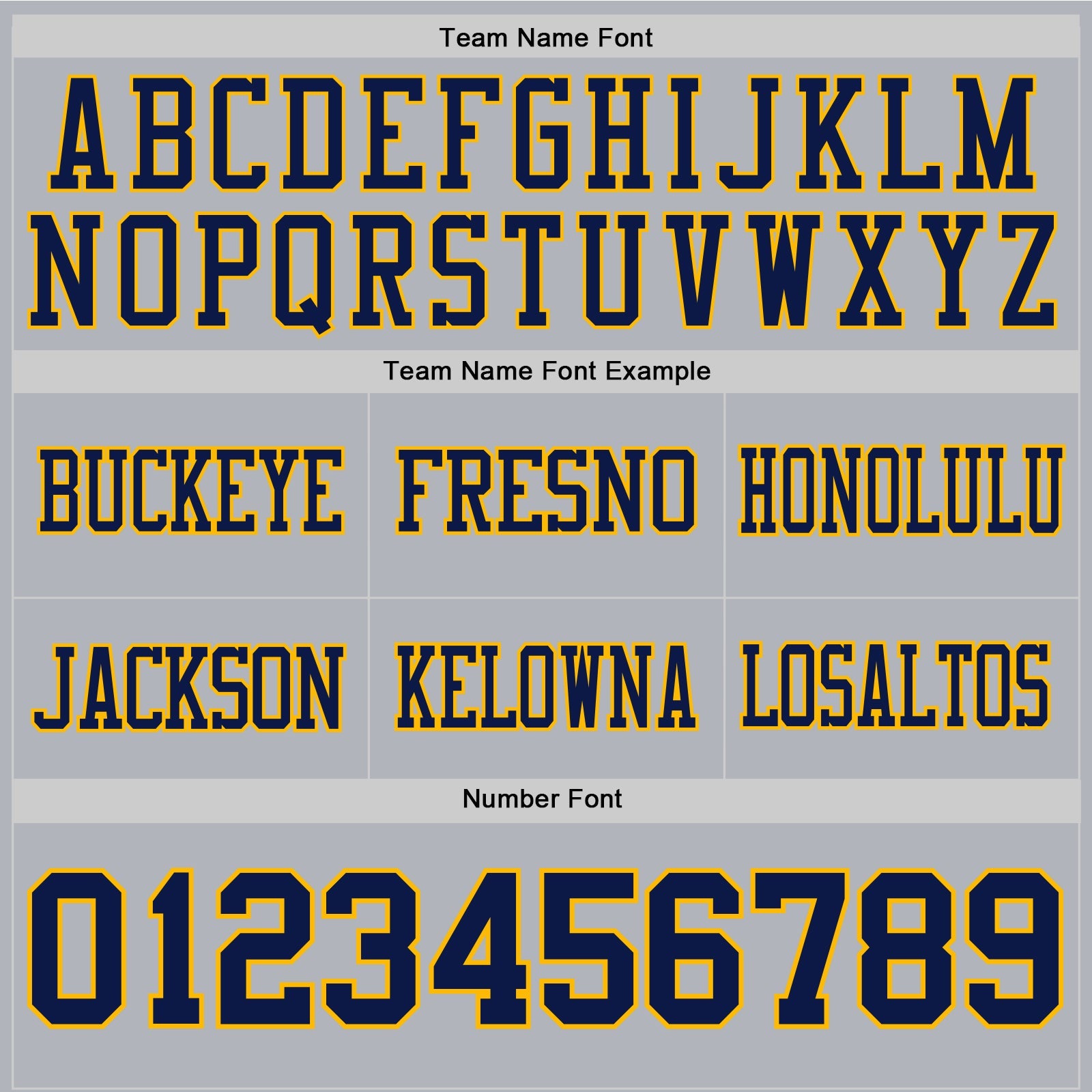 Custom Gray Navy-Gold Authentic Football Jersey view 4