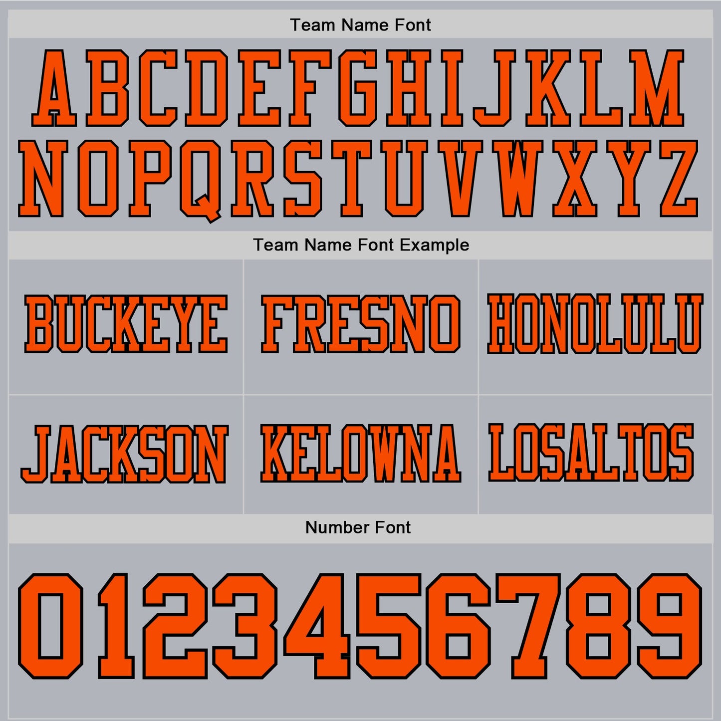 Custom Gray Orange-Black Authentic Football Jersey view 4
