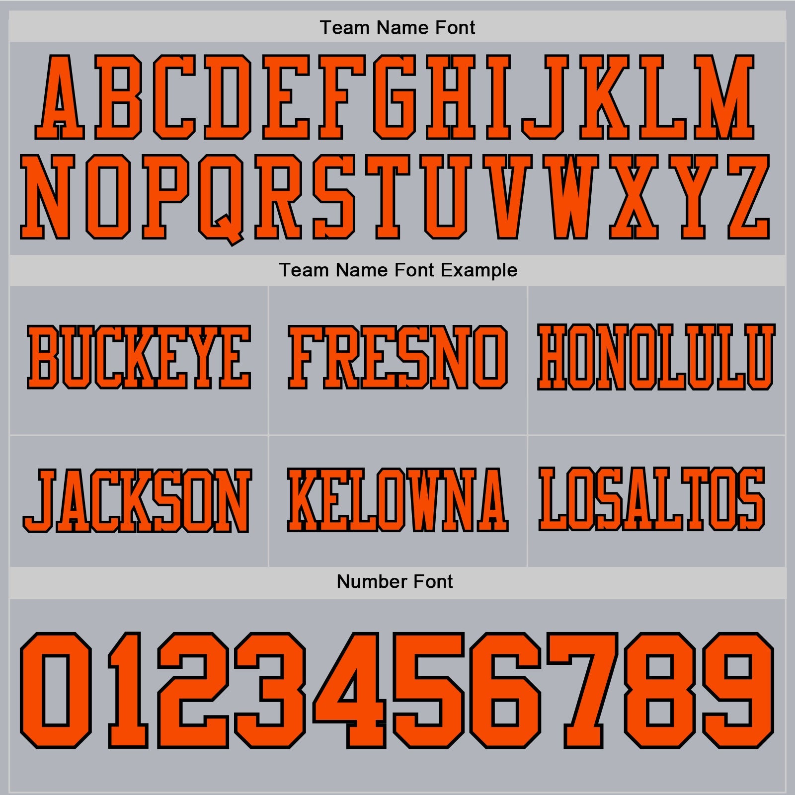 Custom Gray Orange-Black Authentic Football Jersey view 4