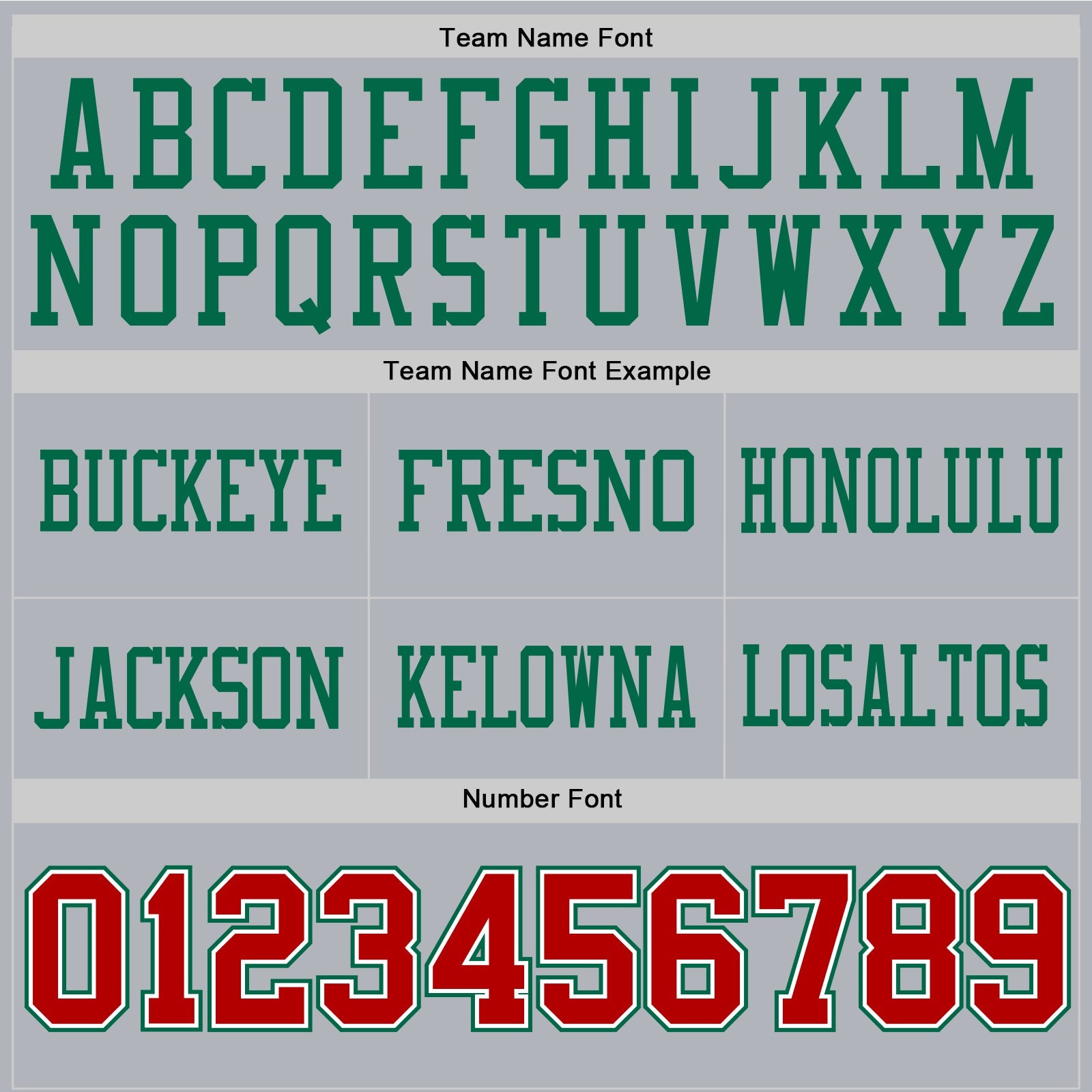 Custom Gray Red White-Kelly Green Authentic Football Jersey view 4
