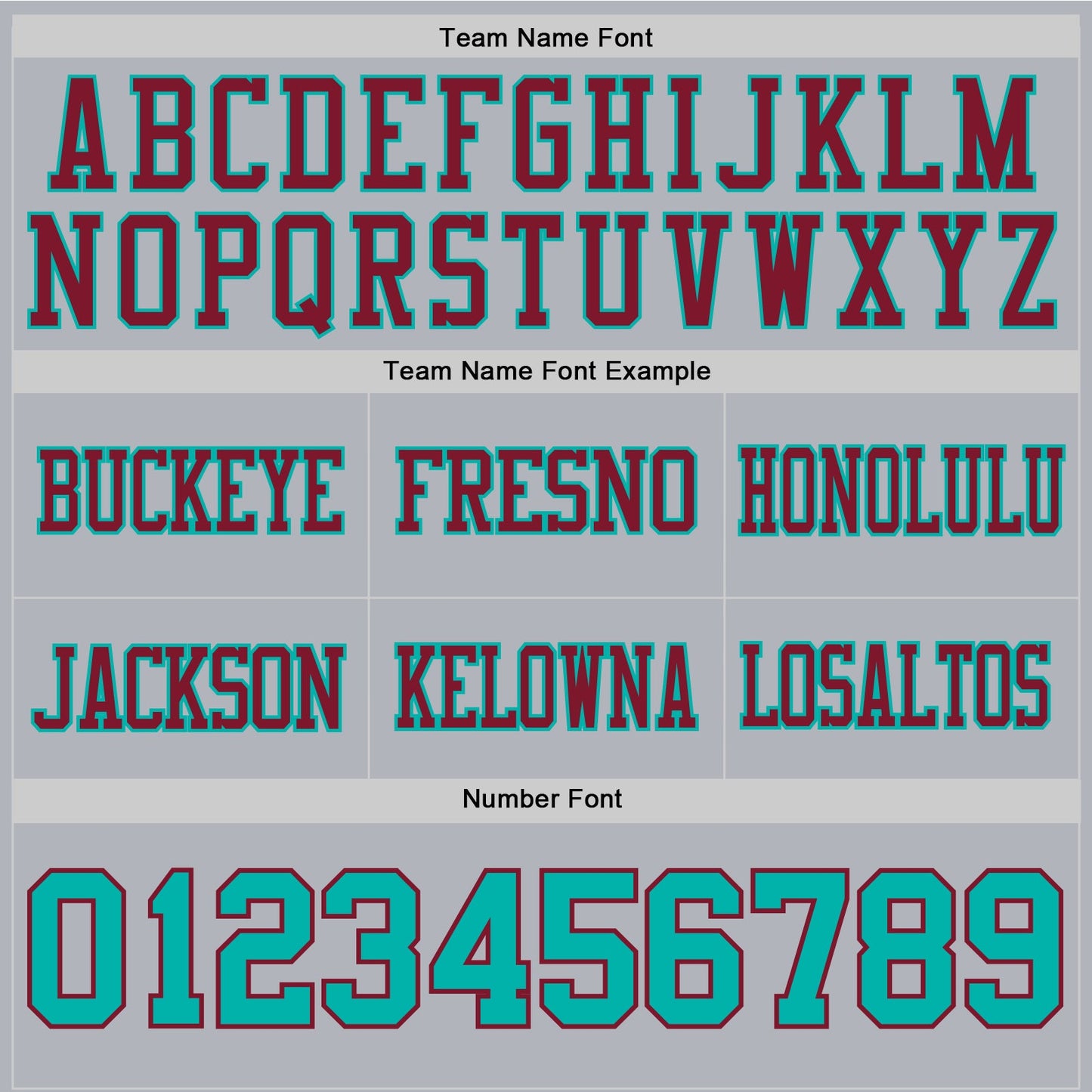 Custom Gray Aqua-Crimson Authentic Football Jersey view 4