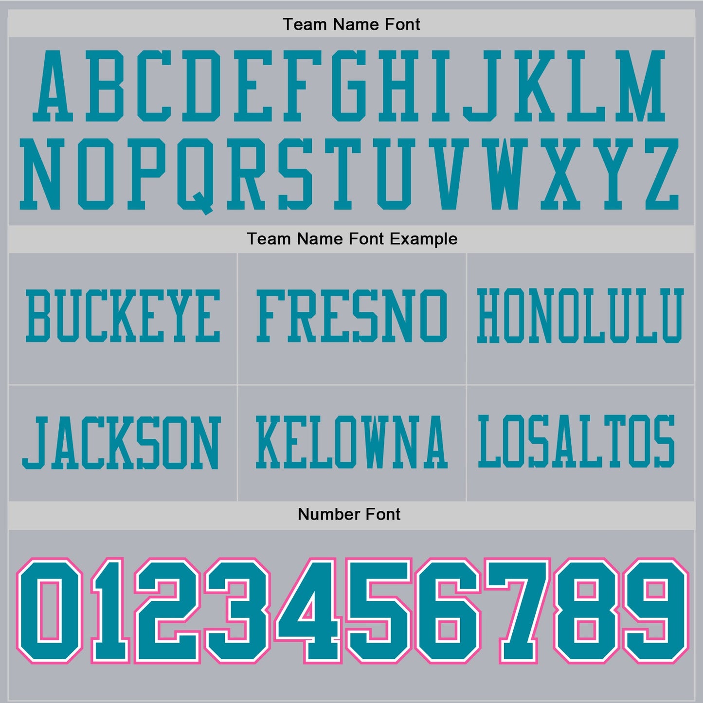 Custom Gray Teal White-Pink Authentic Football Jersey view 4