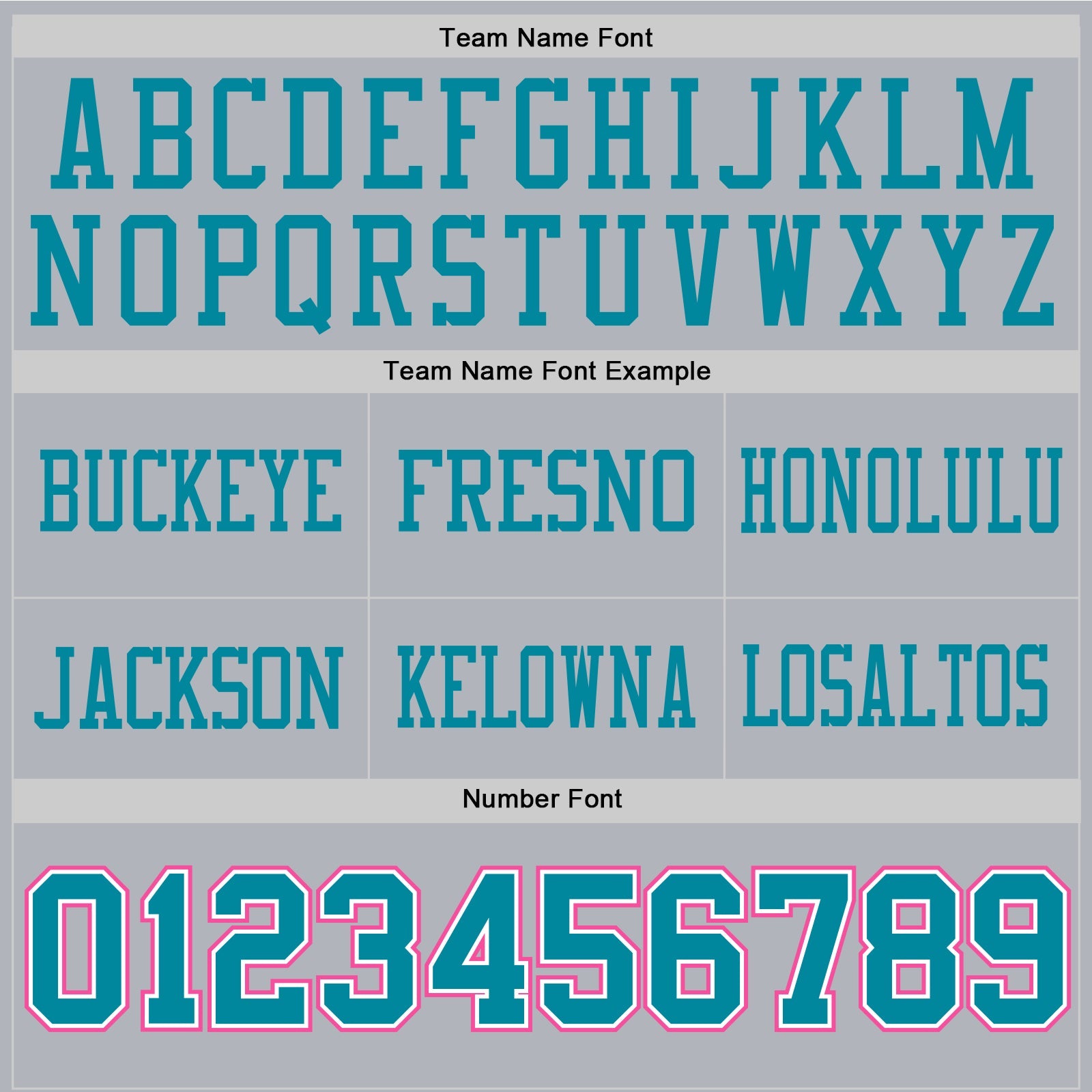 Custom Gray Teal White-Pink Authentic Football Jersey view 4