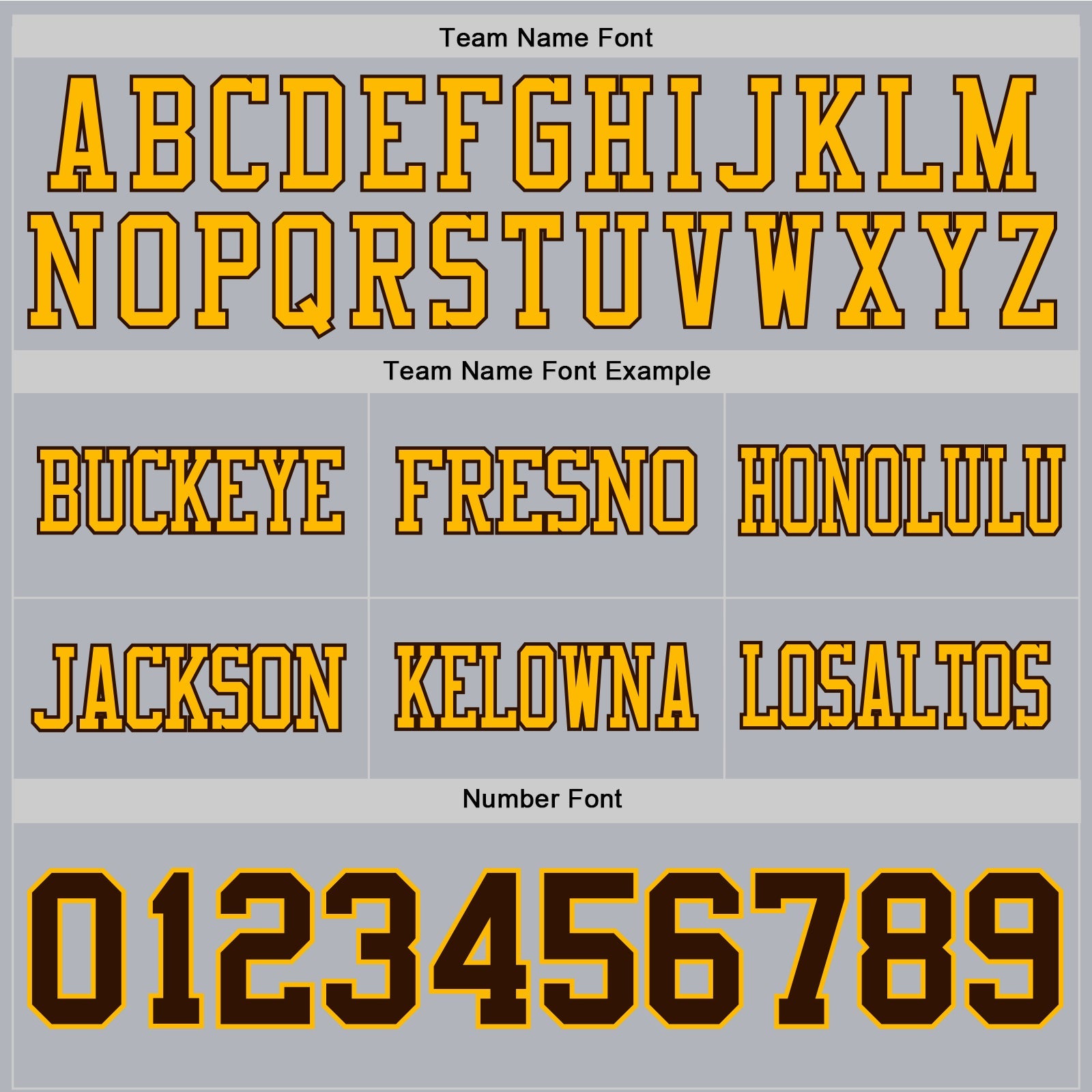 Custom Gray Brown-Gold Authentic Football Jersey view 4
