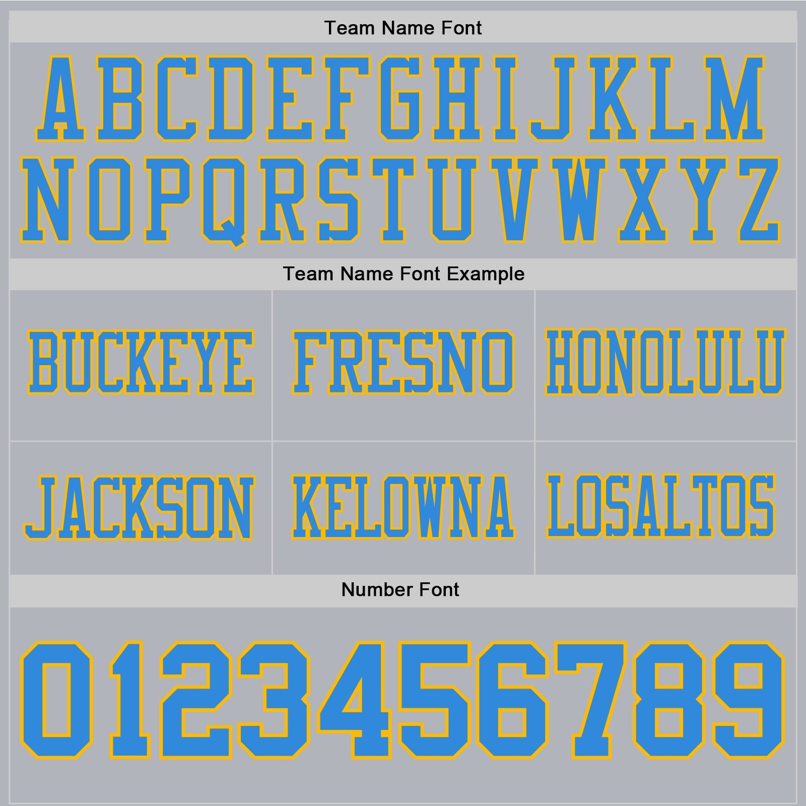 Custom Gray Powder Blue-Gold Authentic Football Jersey view 4