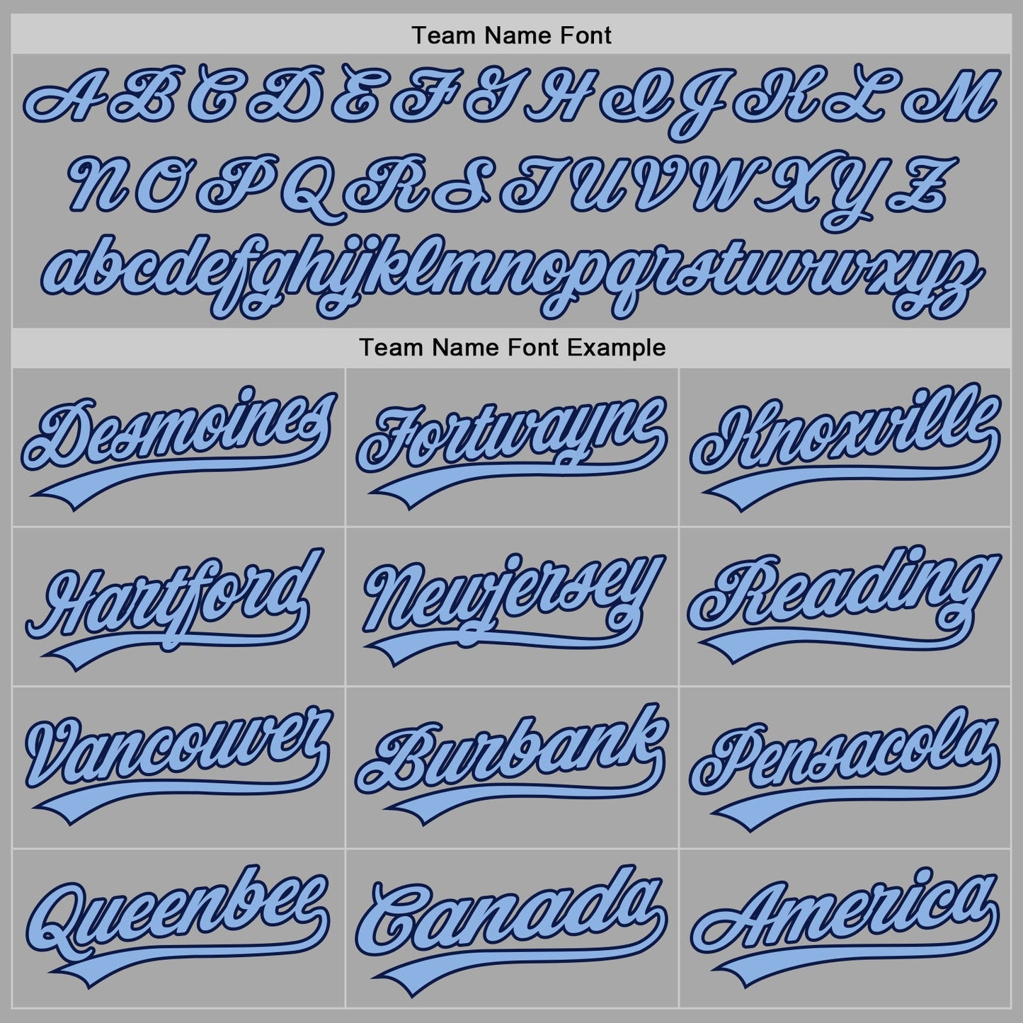 Custom Stitched Gray Light Blue-Navy Baseball Pullover Sweatshirt Hoodie view 3