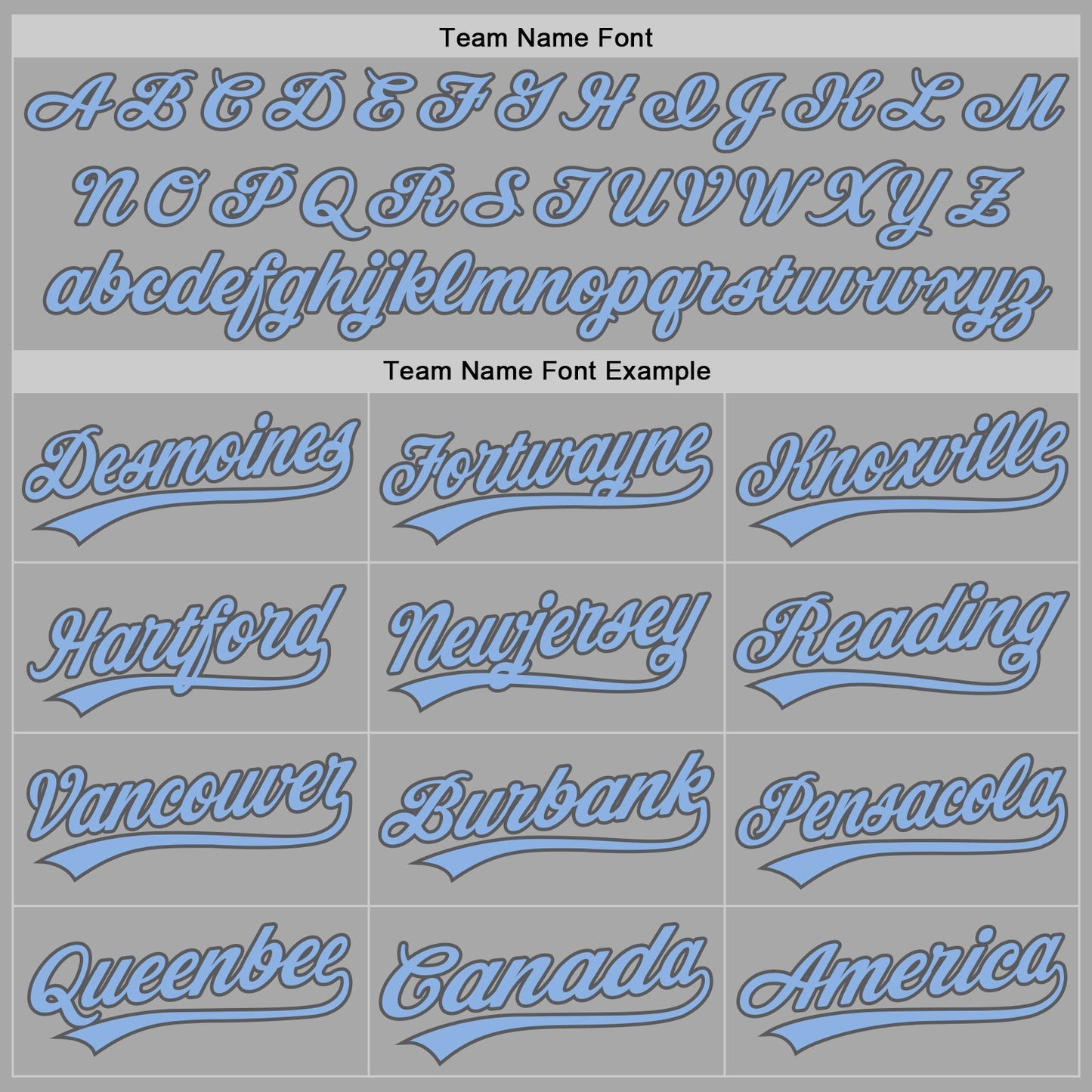 Custom Stitched Gray Light Blue-Steel Gray Baseball Pullover Sweatshirt Hoodie view 3