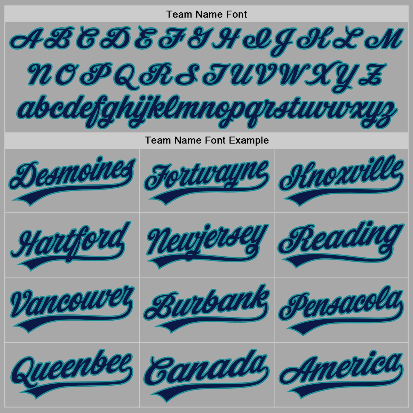 Custom Stitched Gray Navy-Teal Baseball Pullover Sweatshirt Hoodie view 3