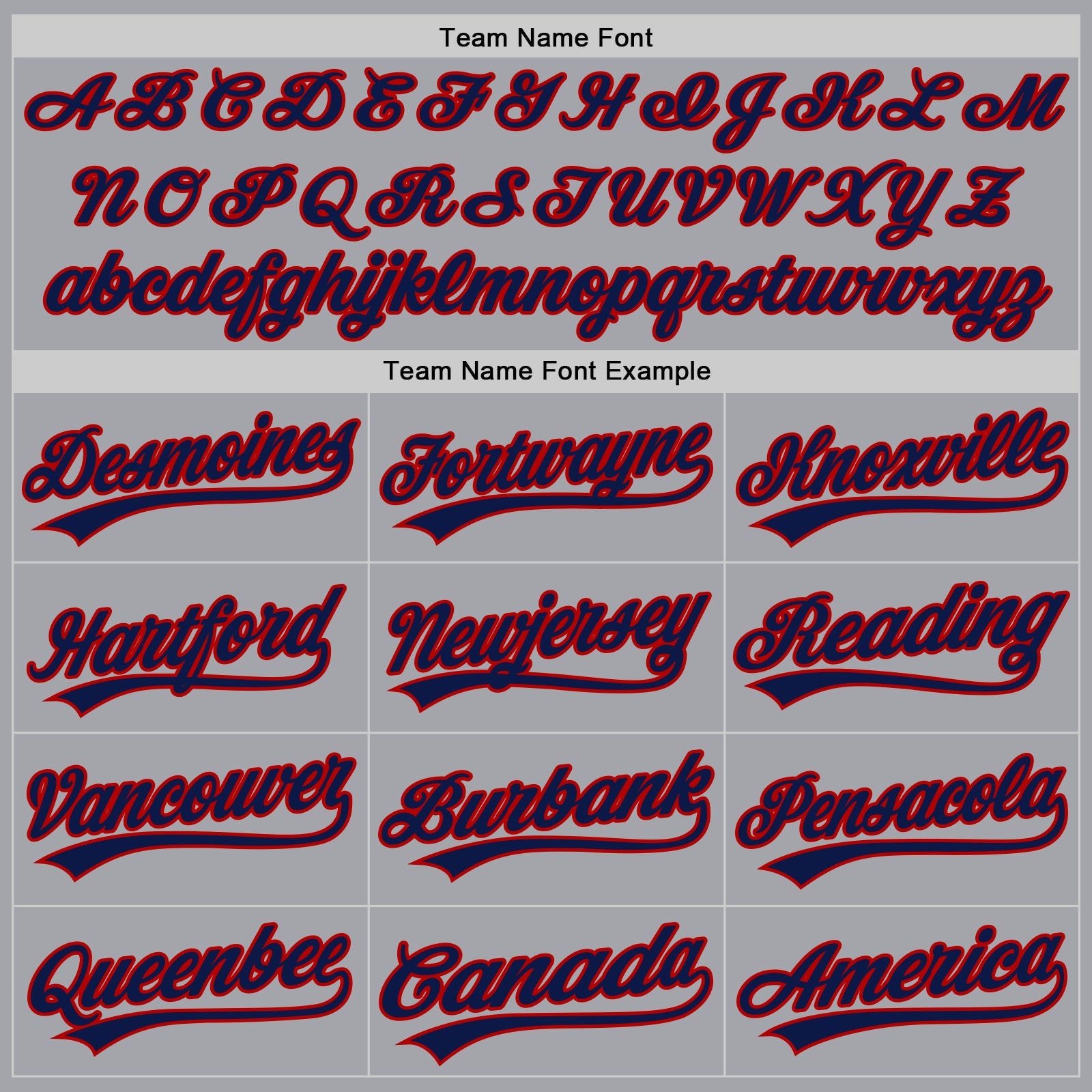 Custom Gray Navy-Red Authentic Baseball Jersey view 4