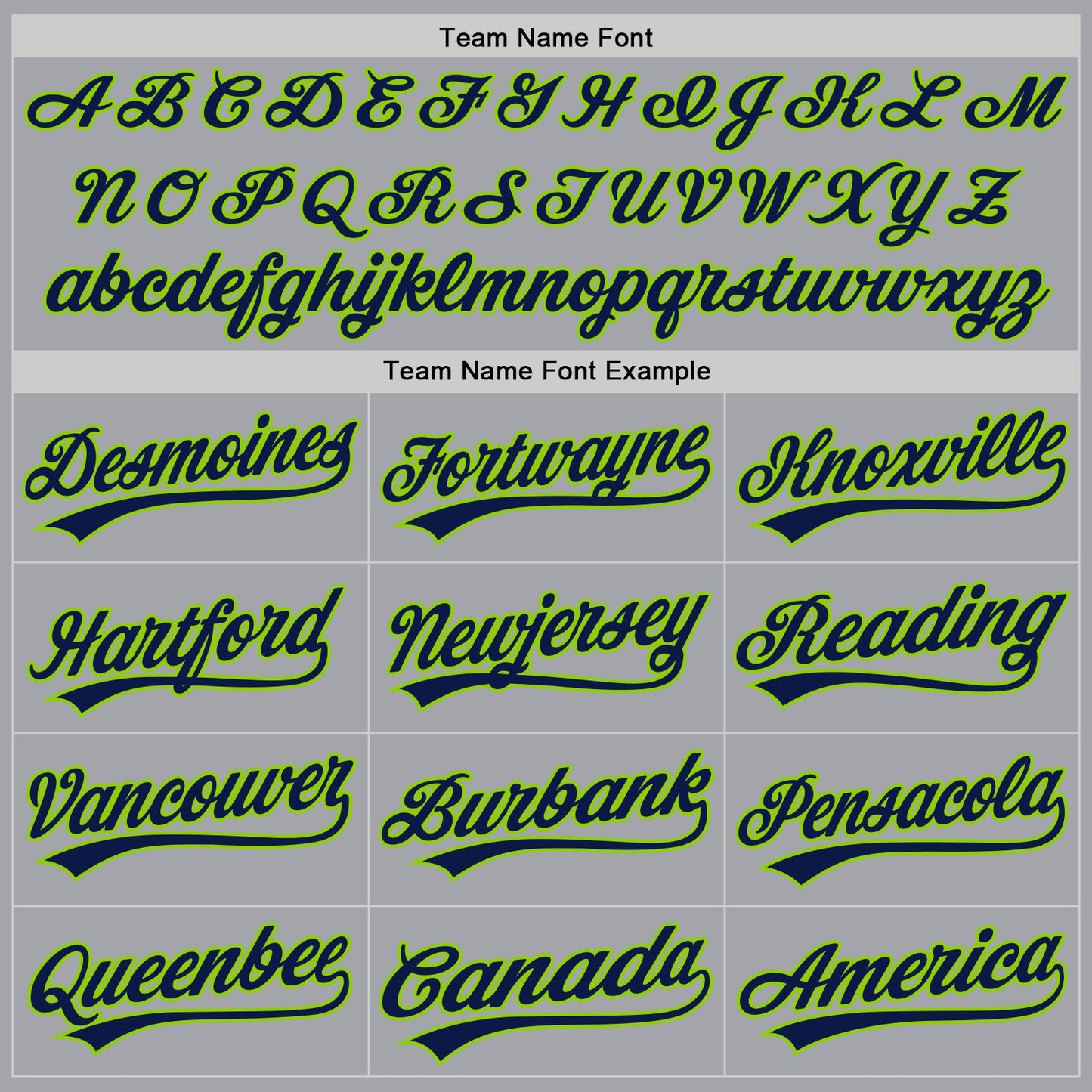 Custom Gray Navy-Neon Green Authentic Baseball Jersey view 4