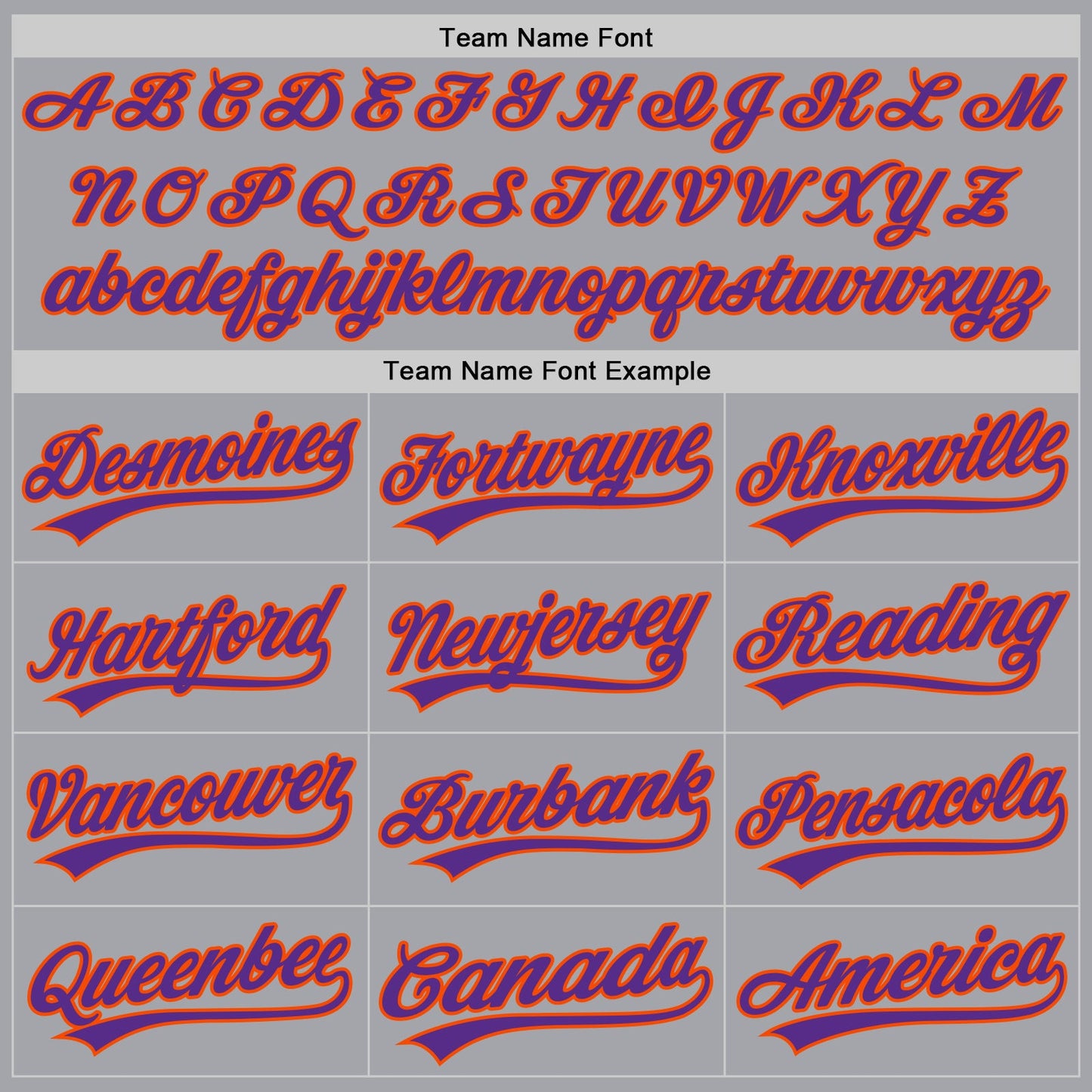 Custom Gray Purple-Orange Authentic Baseball Jersey view 4