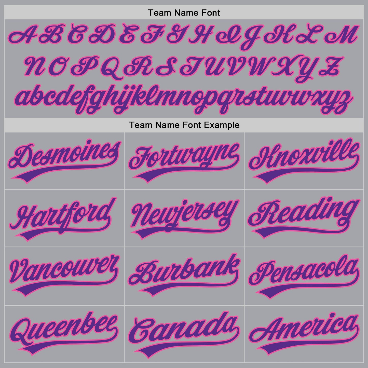 Custom Gray Purple-Pink Authentic Baseball Jersey view 4