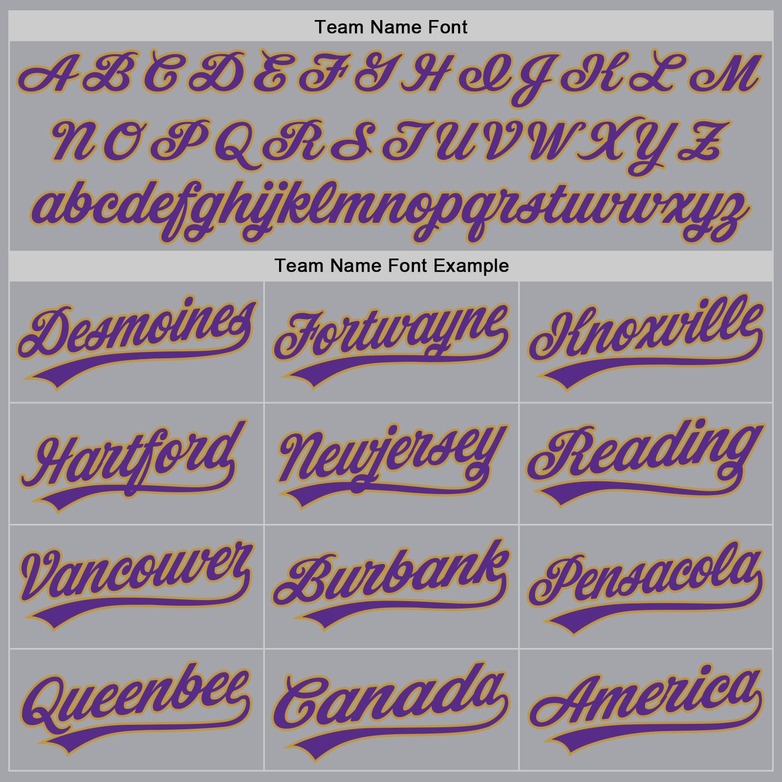 Custom Gray Purple-Old Gold Authentic Baseball Jersey view 4