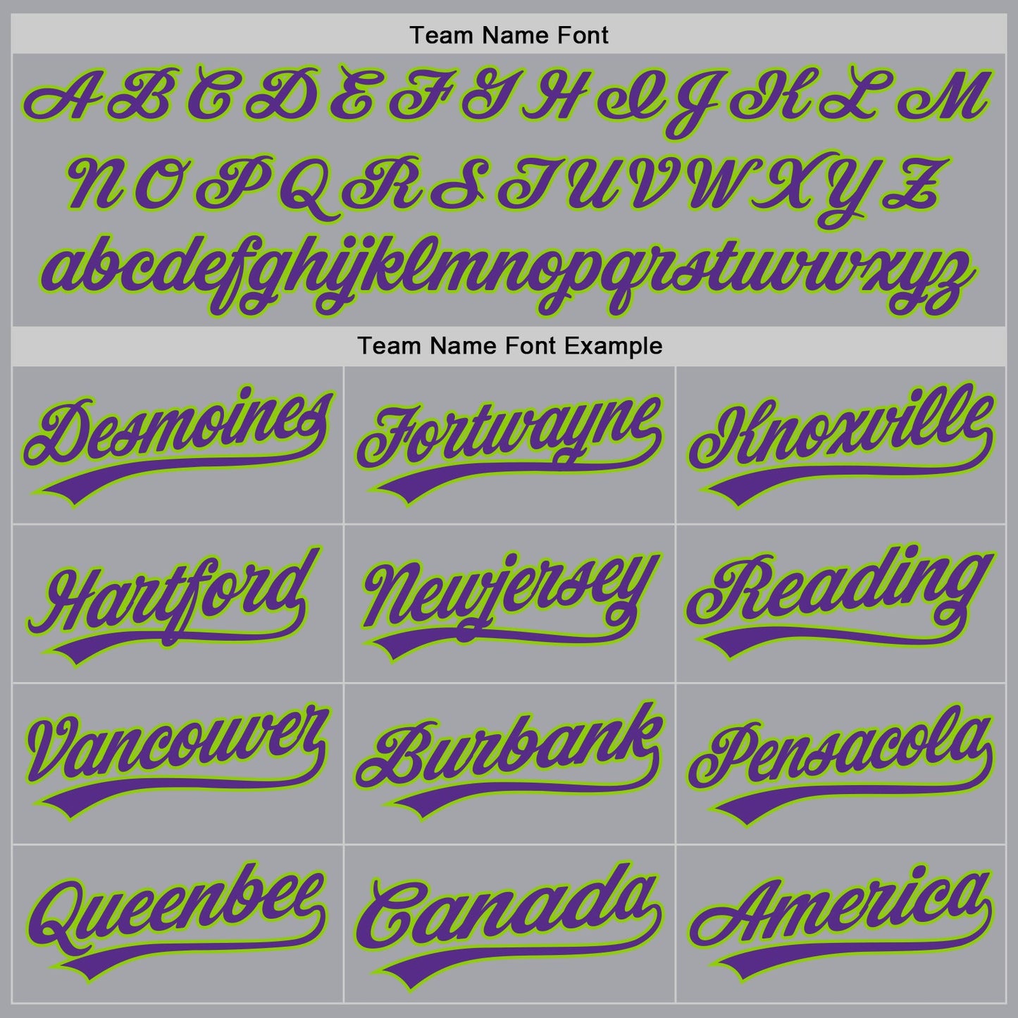 Custom Gray Purple-Neon Green Authentic Baseball Jersey view 4