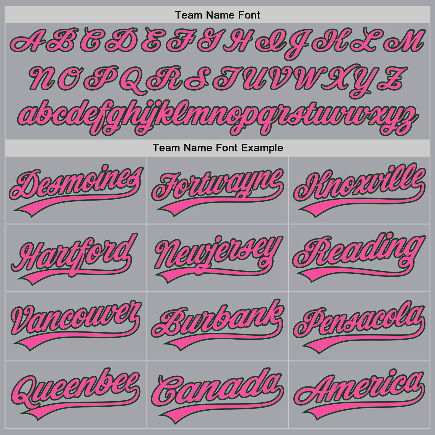 Custom Gray Pink-Green Authentic Baseball Jersey view 4