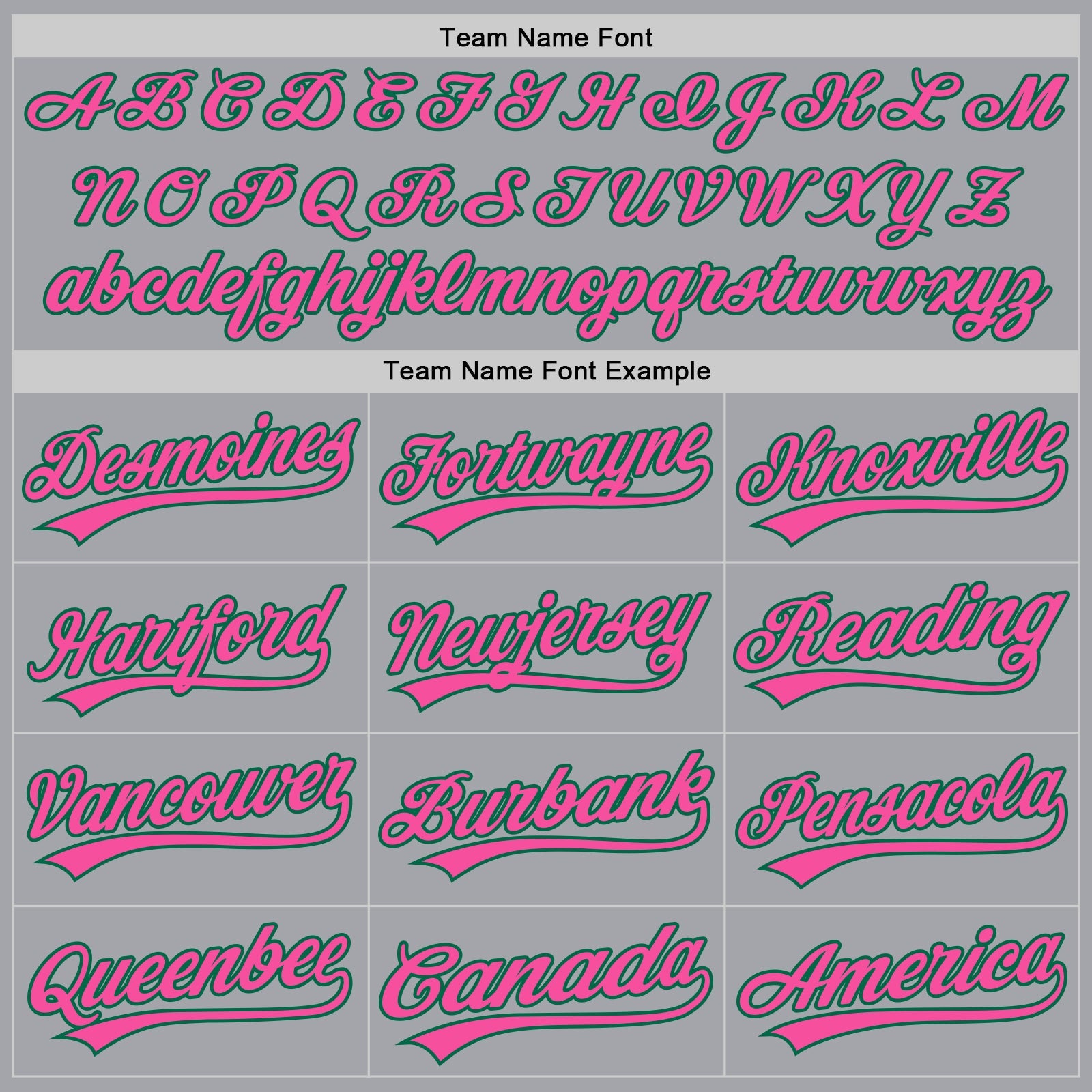 Custom Gray Pink-Kelly Green Authentic Baseball Jersey view 4