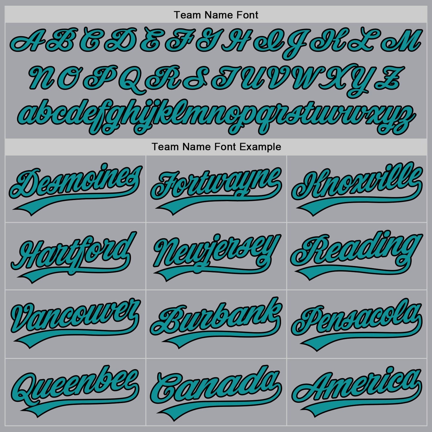 Custom Gray Teal-Black Authentic Baseball Jersey view 4
