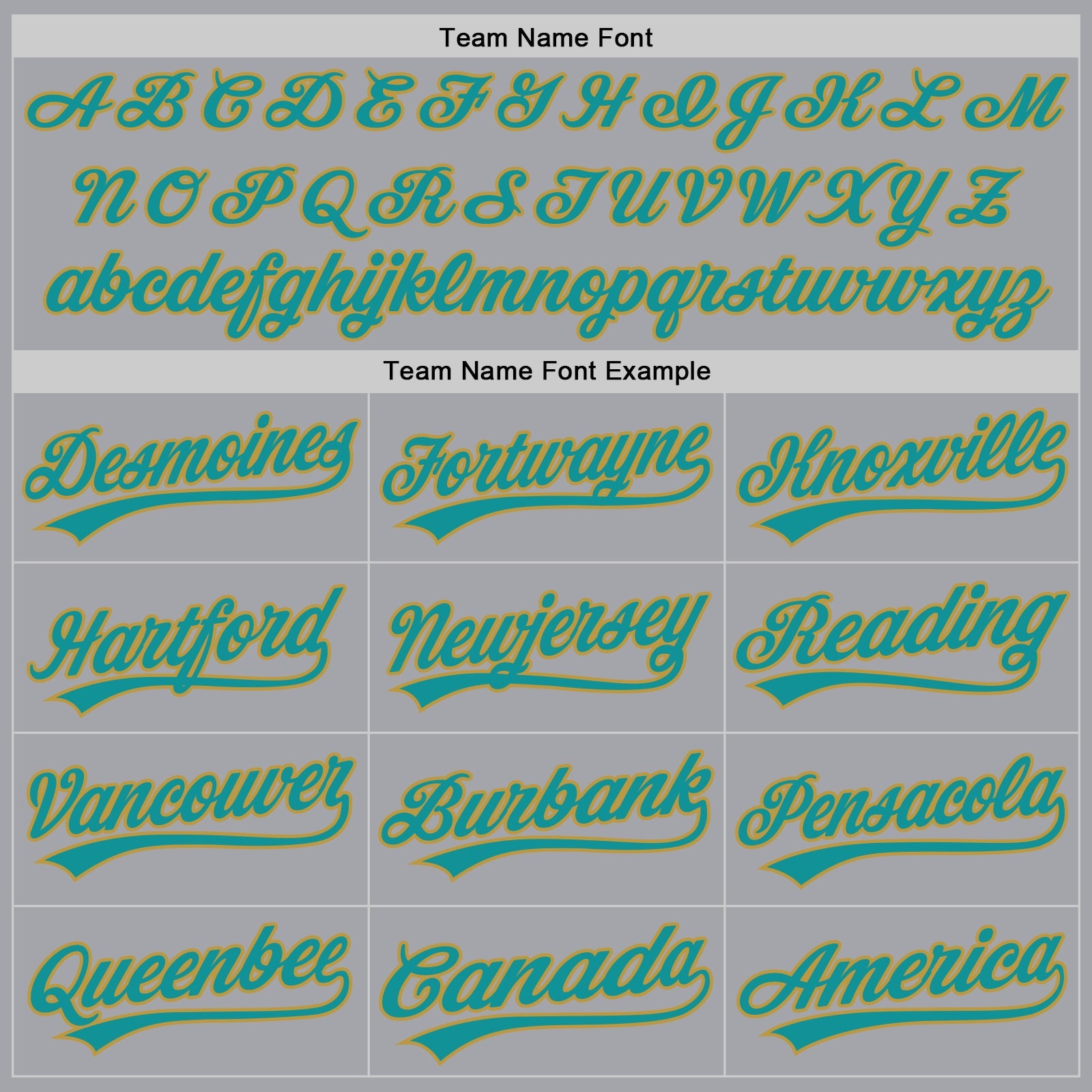 Custom Gray Teal-Old Gold Authentic Baseball Jersey view 4