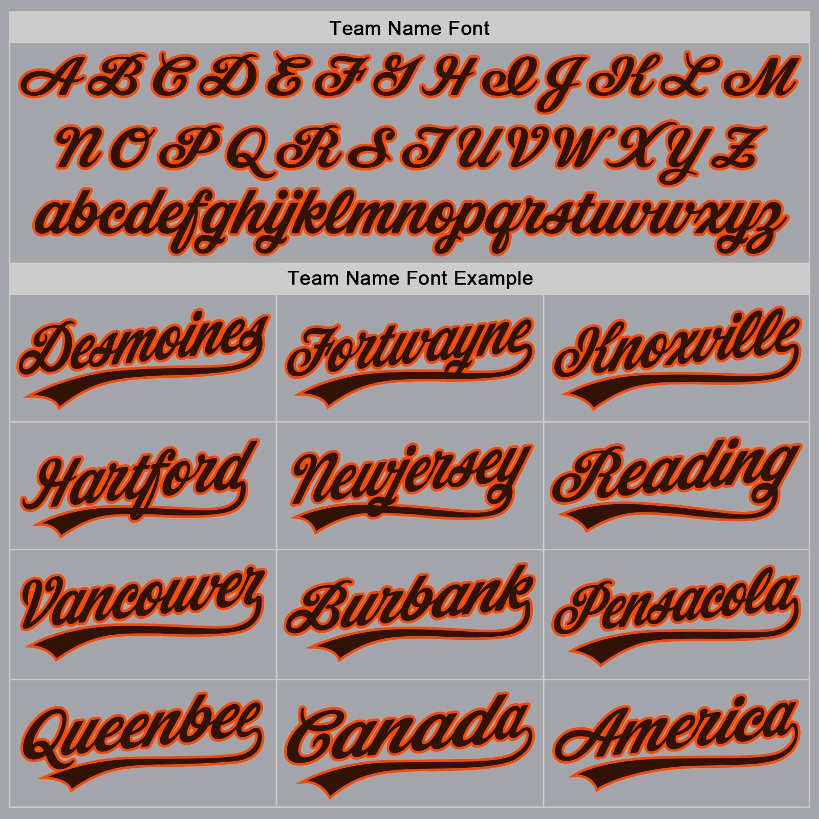 Custom Gray Brown-Orange Authentic Baseball Jersey view 4