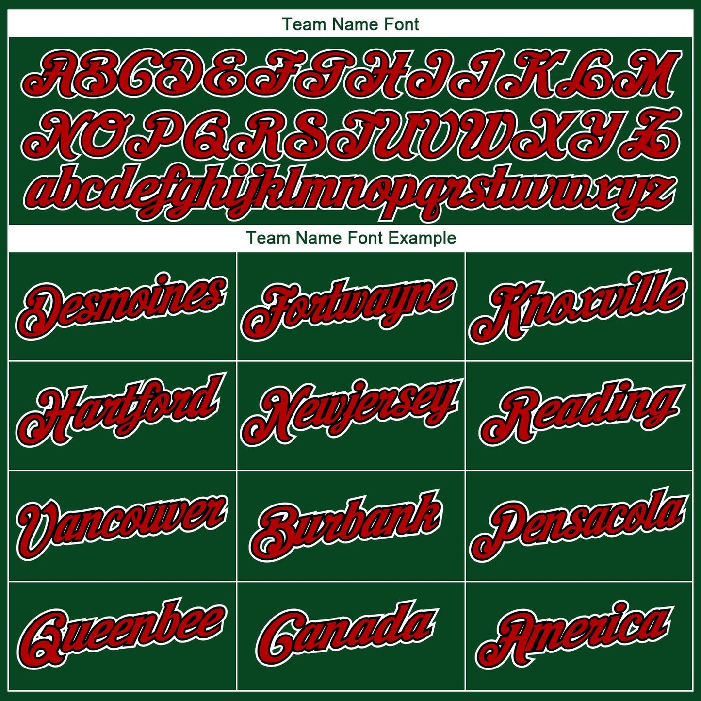 Custom Green Red-Black Authentic Baseball Jersey view 4