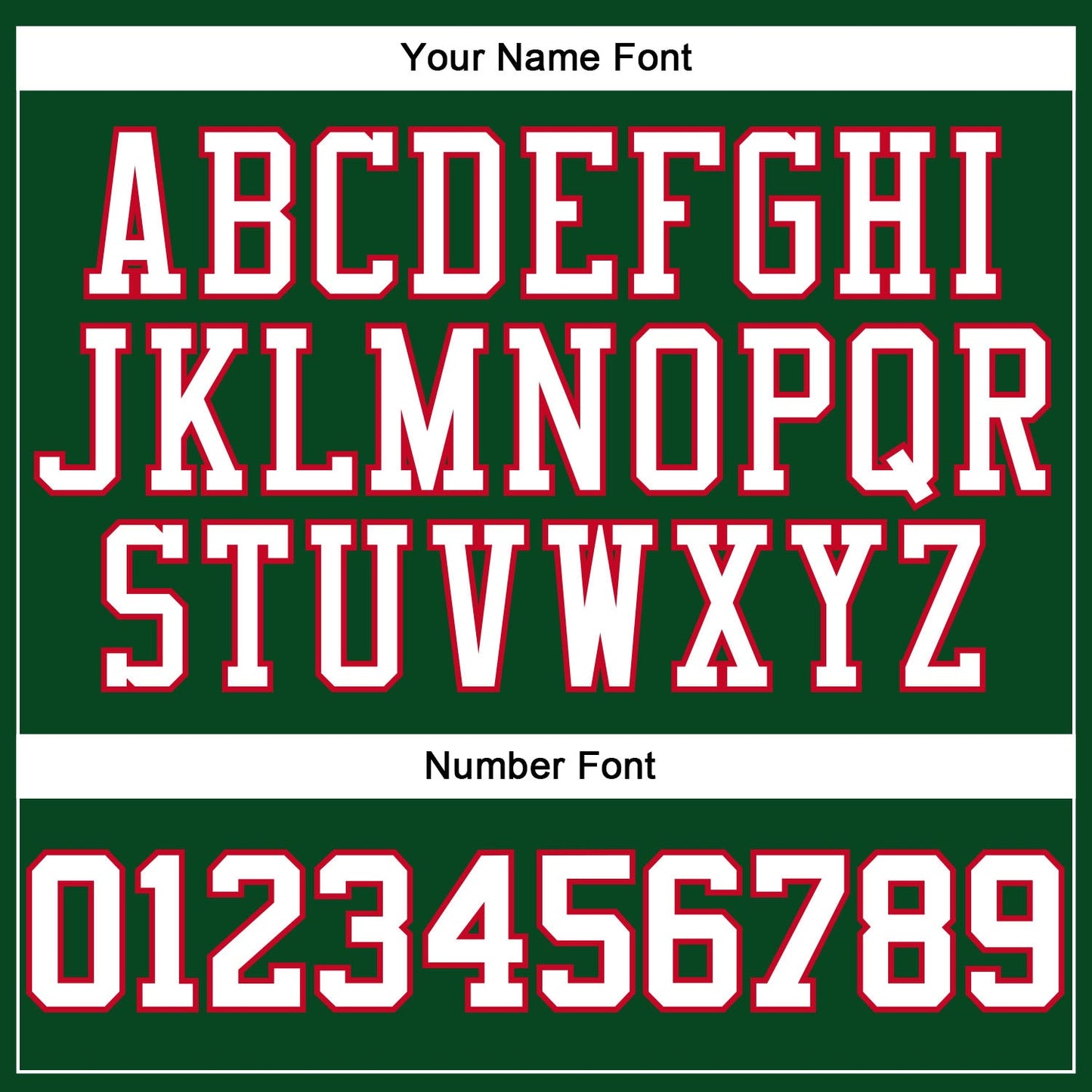 Custom Green White-Red Authentic Baseball Jersey view 5