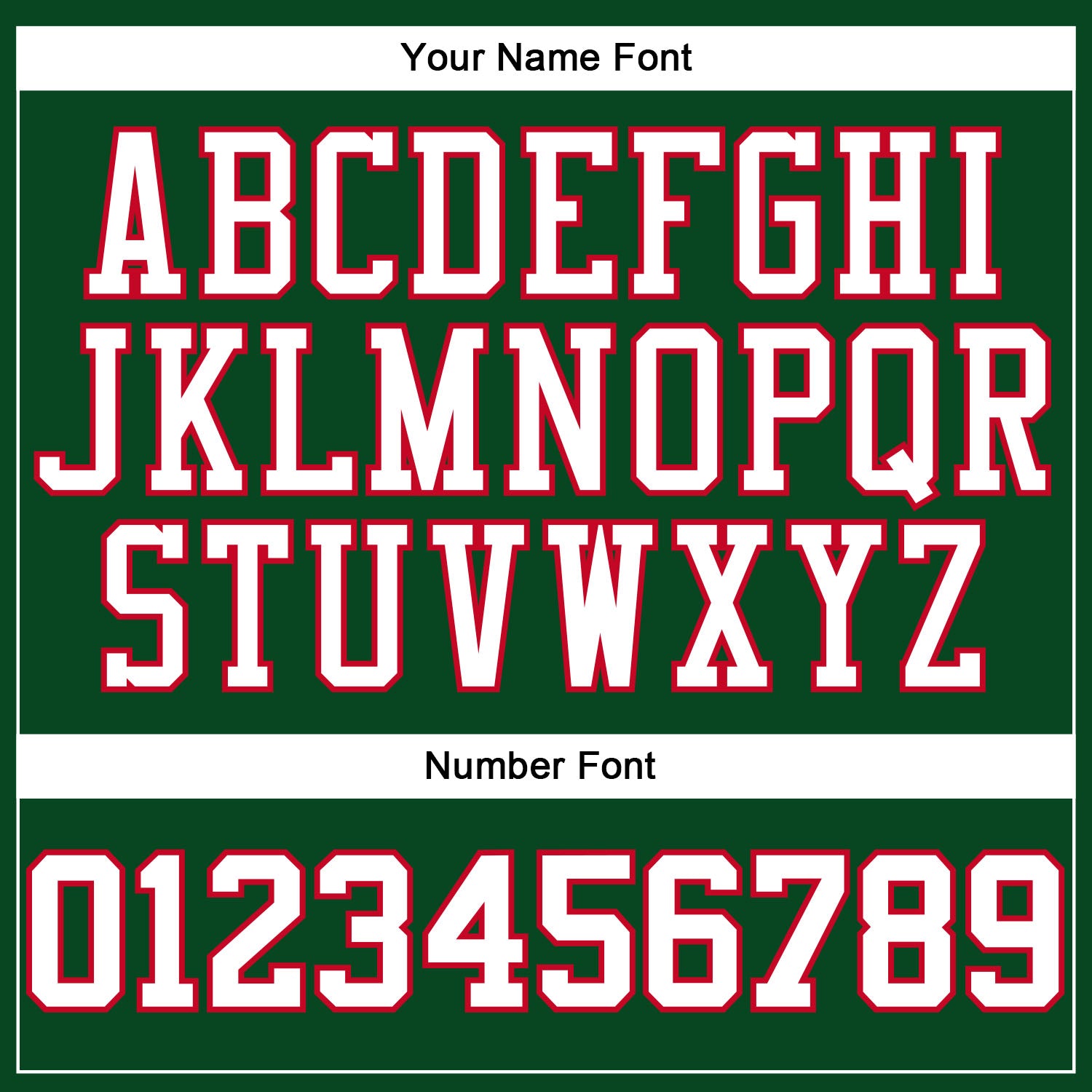 Custom Green White-Red Authentic Baseball Jersey view 5