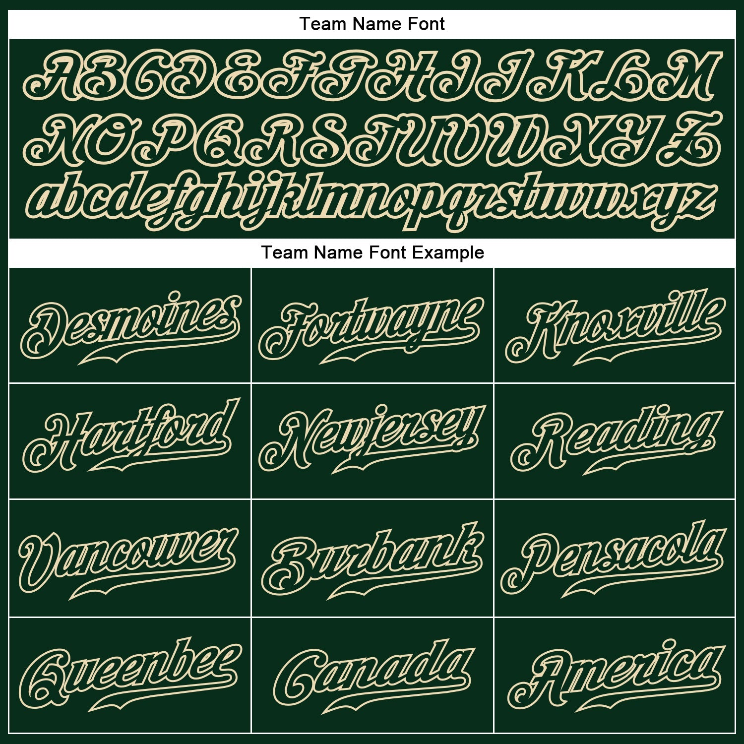 Custom Green Green-Cream Authentic Baseball Jersey view 4