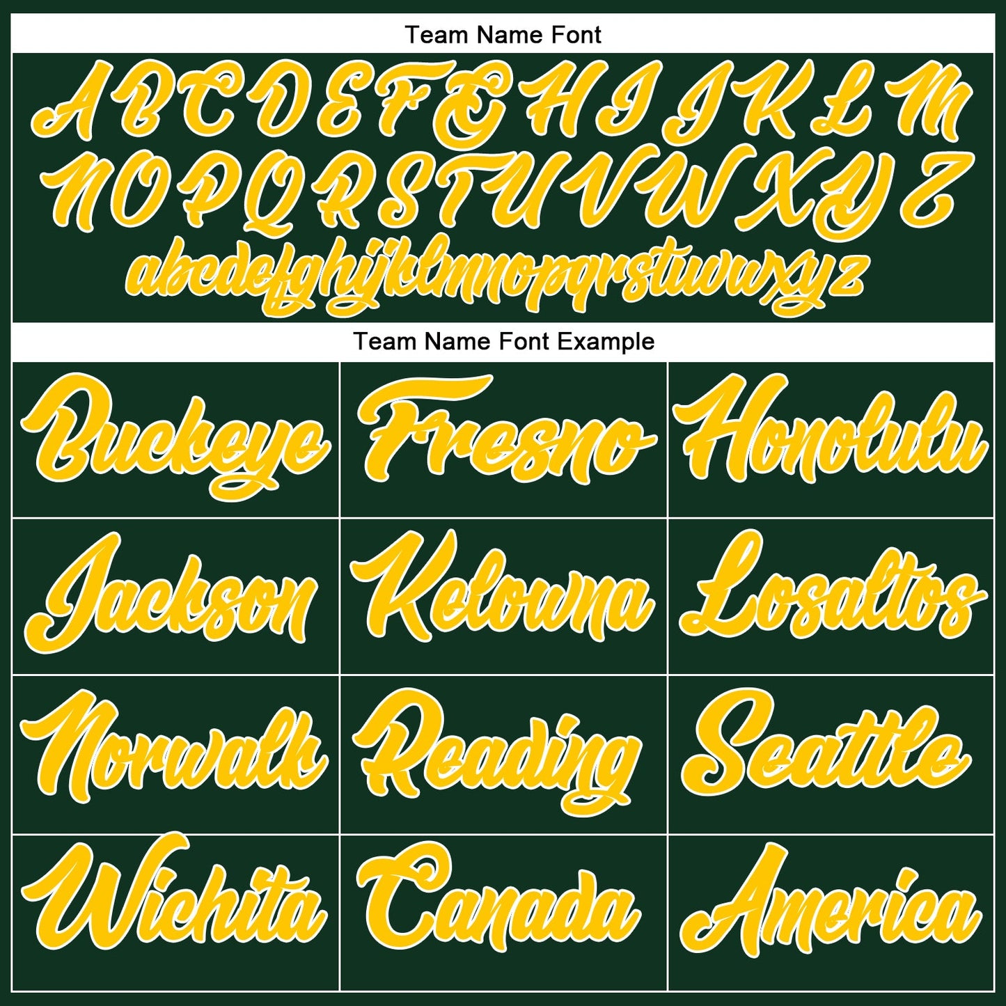 Custom Green Gold-White Authentic Baseball Jersey view 4