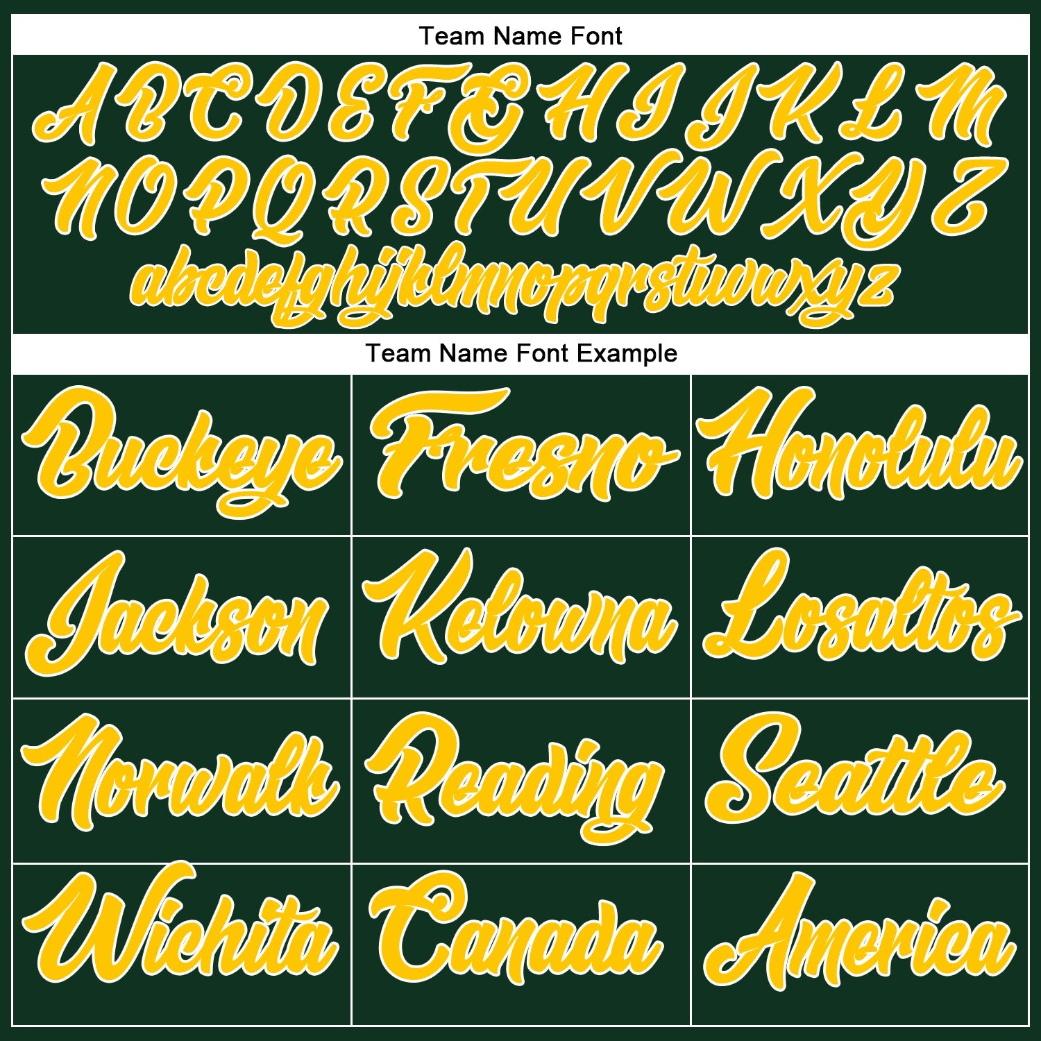 Custom Green Gold-White Authentic Baseball Jersey view 4