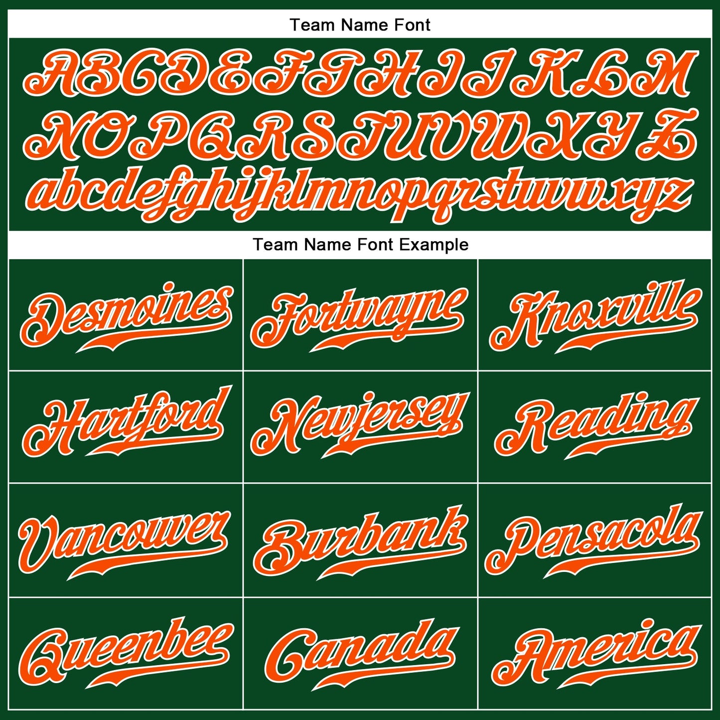 Custom Green Orange-White Authentic Sleeveless Baseball Jersey view 3