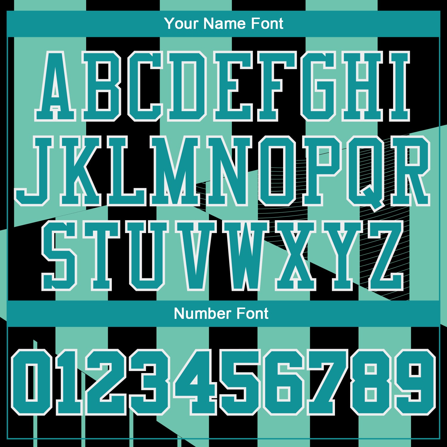 Custom Green Aqua-Black Round Neck Sublimation Basketball Uniform Jersey view 4